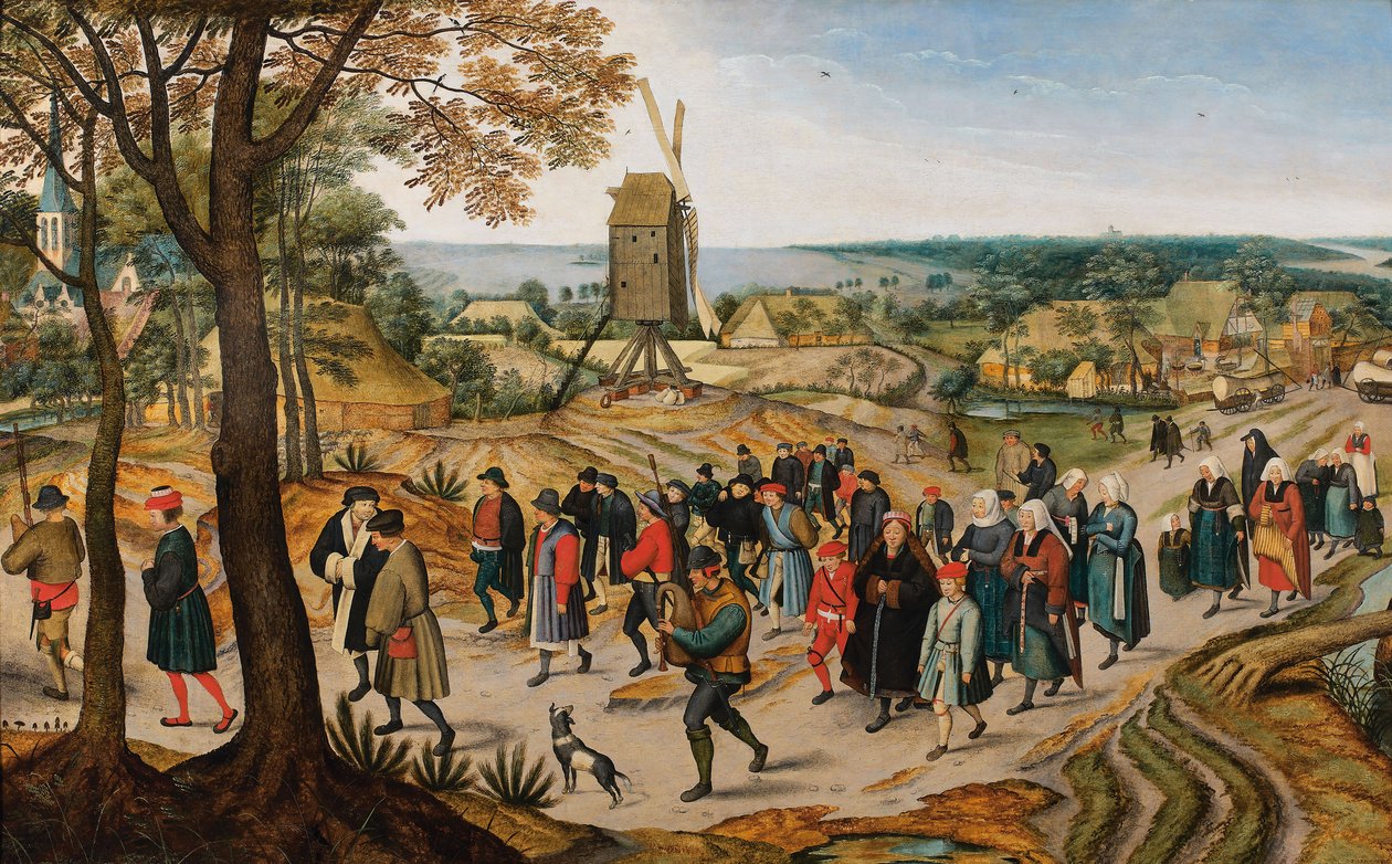 The Wedding Cortège, 1627. de Jan Brueghel the Younger