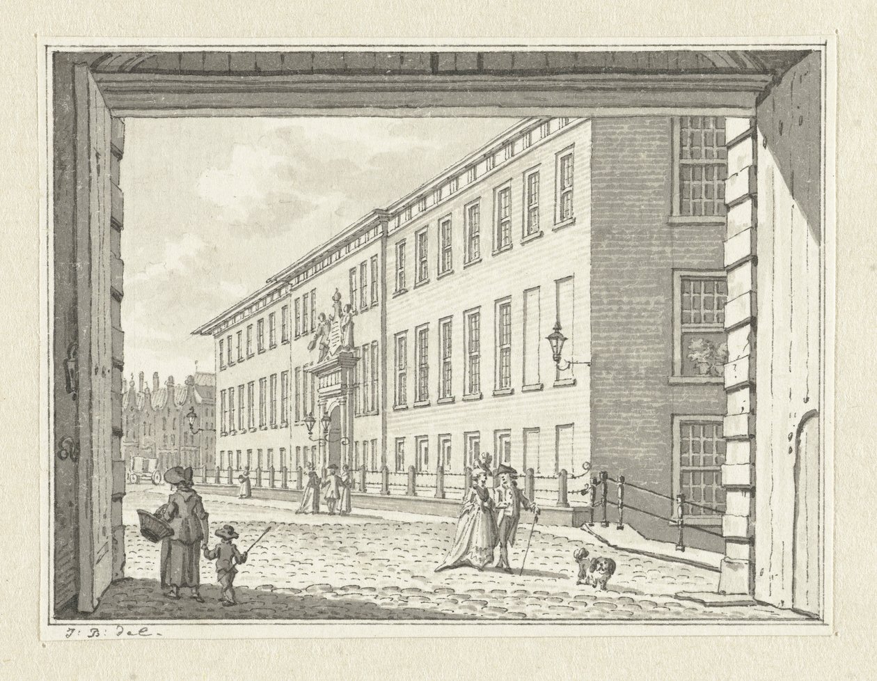 Orfanato civil em Roterdã de Jan Bulthuis
