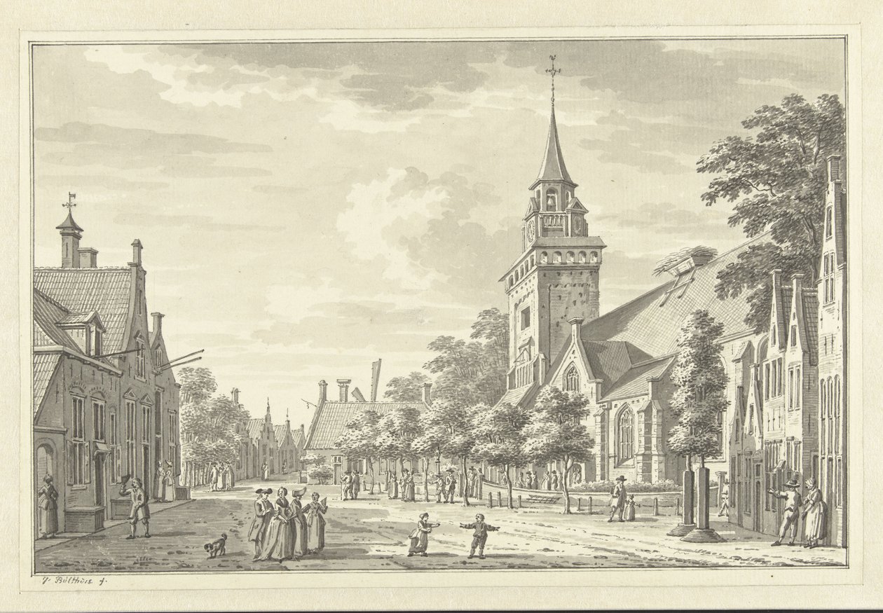 Vista de Bodegraven de Jan Bulthuis