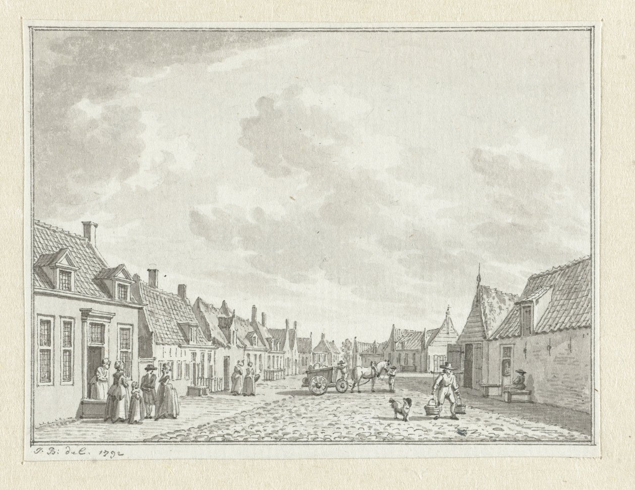 Vista de Zoutelande de Jan Bulthuis
