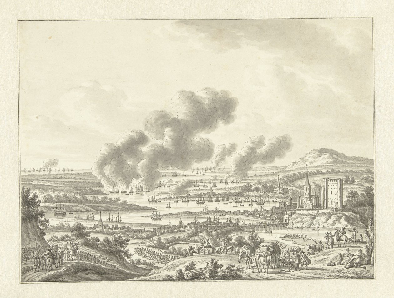 Batalha de Chatham de Jan Bulthuis