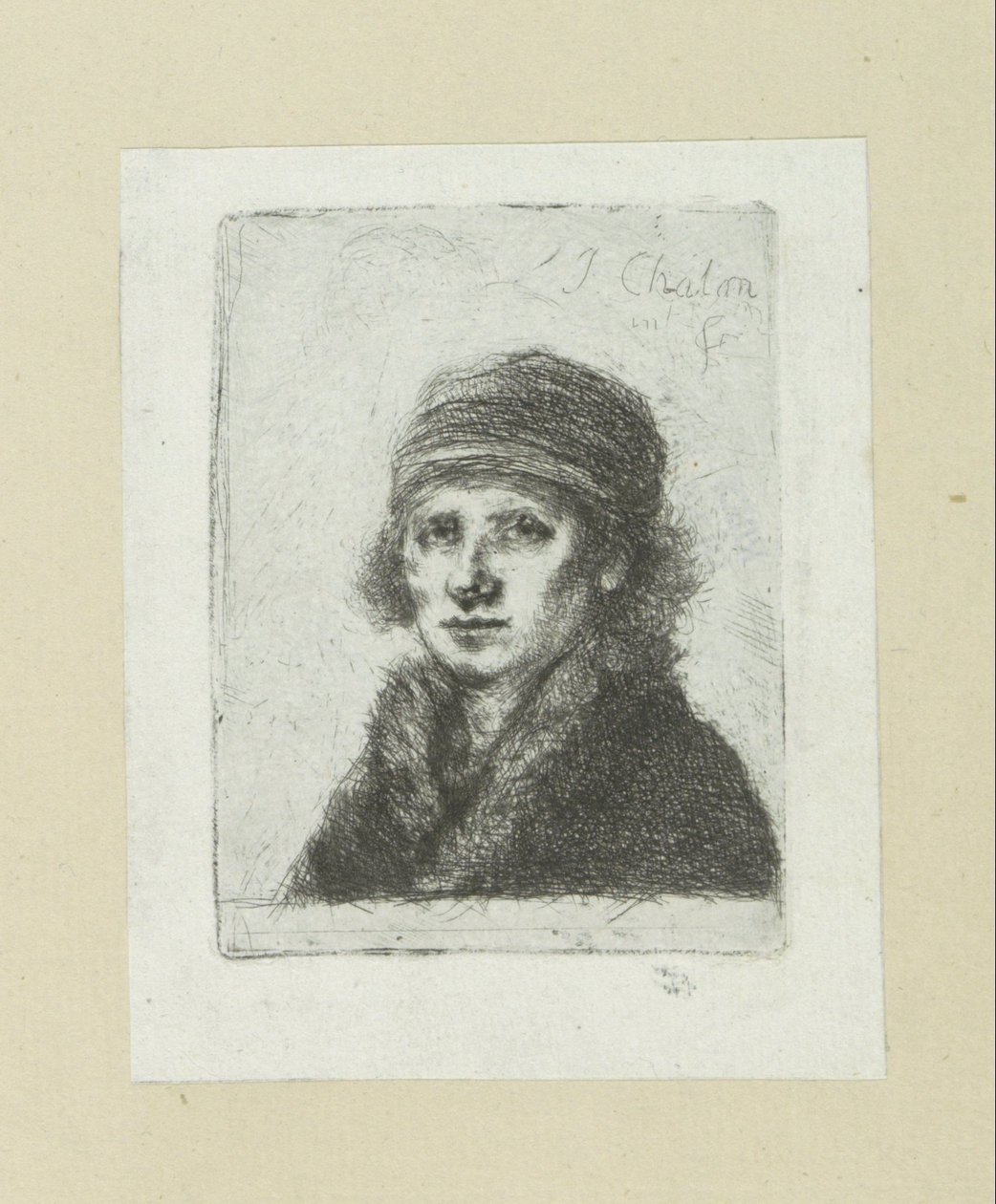 Jonge man conheceu bontkraag
A Obra Completa de Etchings de John Chalon / Oeuvre Complette des Eaux Fortes par Jean Chalon (título da série) de Jan Chalon