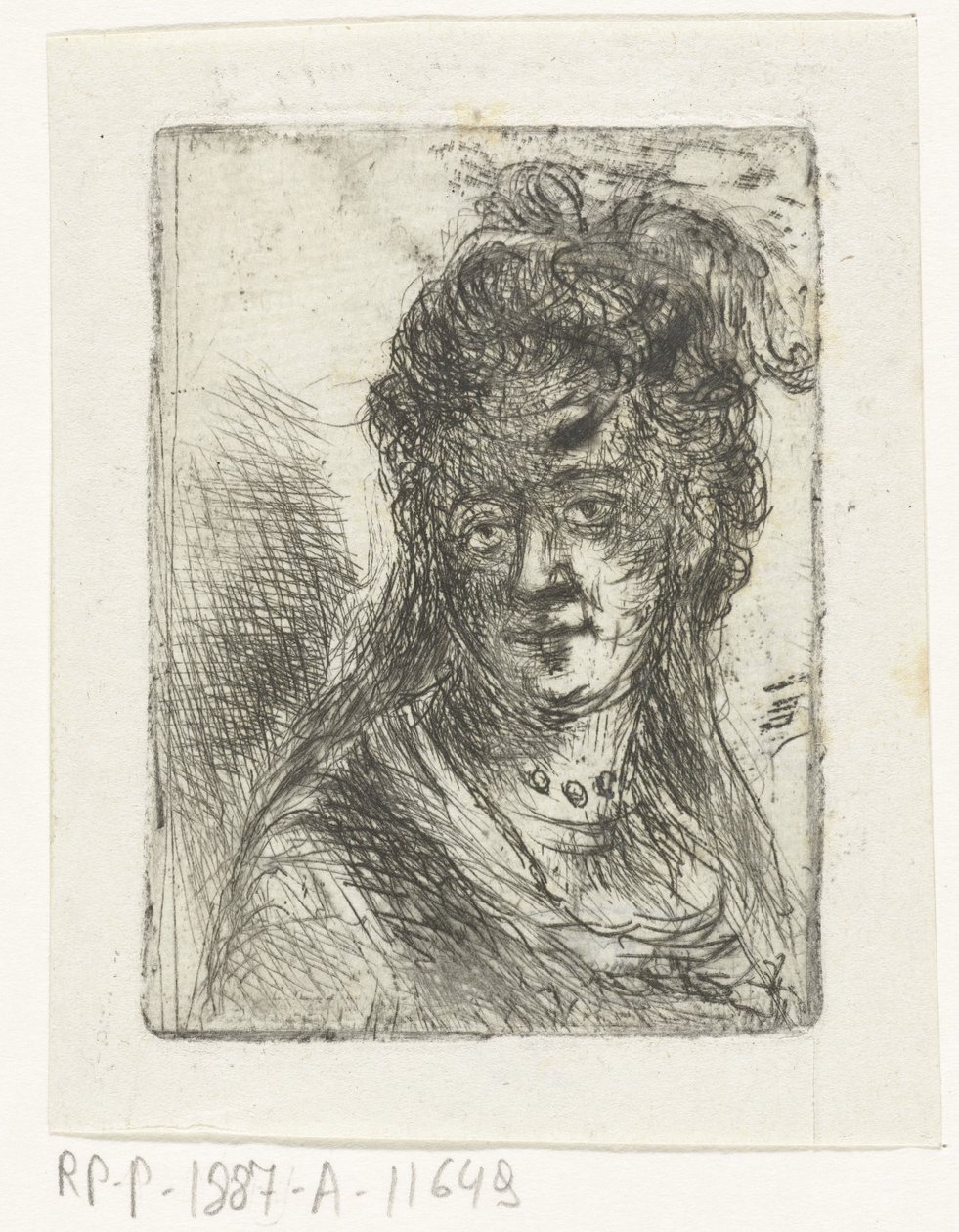Mulher jovem de Jan Chalon