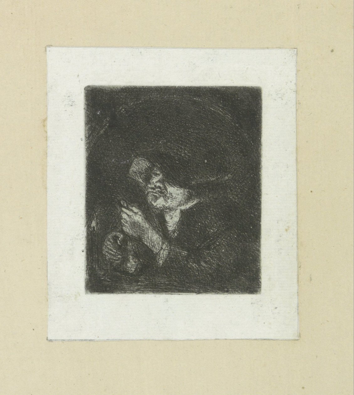 Man bij kaarslicht
A Obra Completa de Etchings de John Chalon / Oeuvre Complette des Eaux Fortes par Jean Chalon (título da série) de Jan Chalon