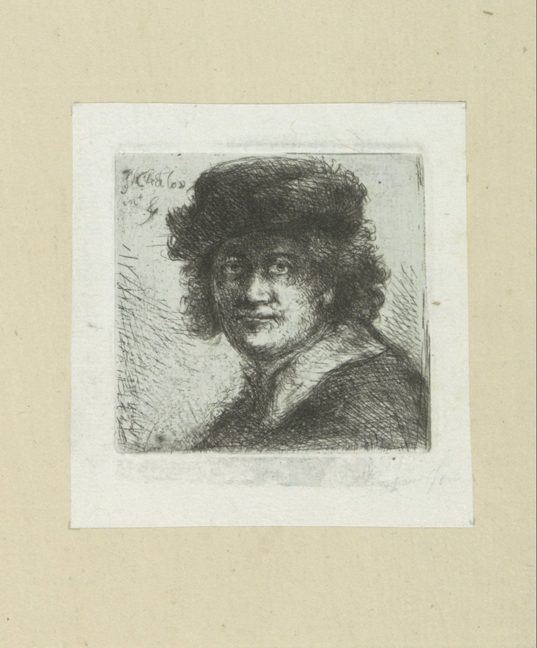 O homem encontrou o hoed en platte kraag
A Obra Completa de Etchings de John Chalon / Oeuvre Complette des Eaux Fortes par Jean Chalon (título da série) de Jan Chalon