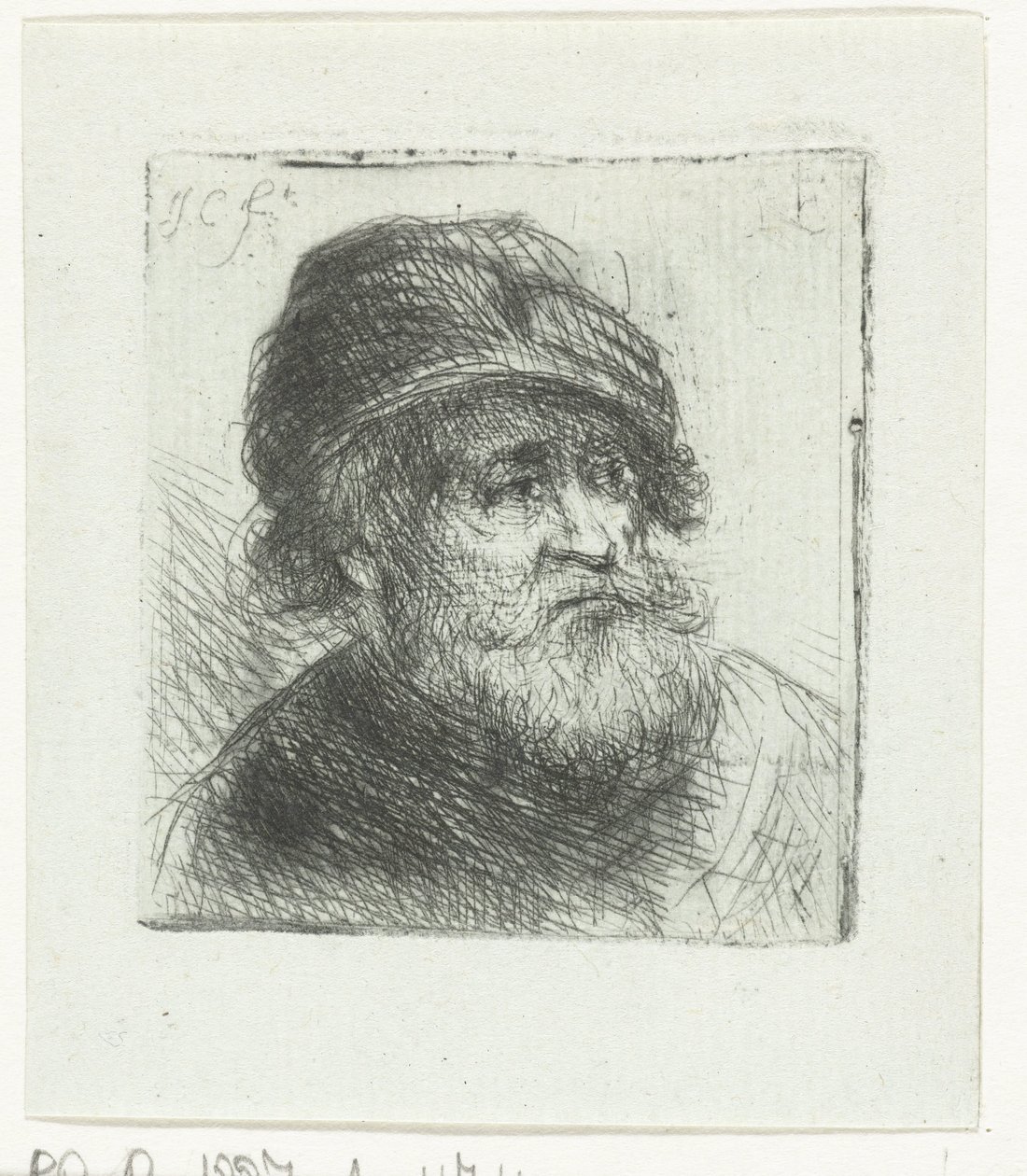 Velho com turbante de Jan Chalon