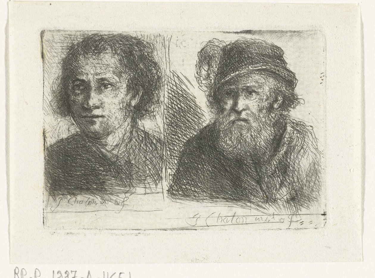 Dois homens de Jan Chalon