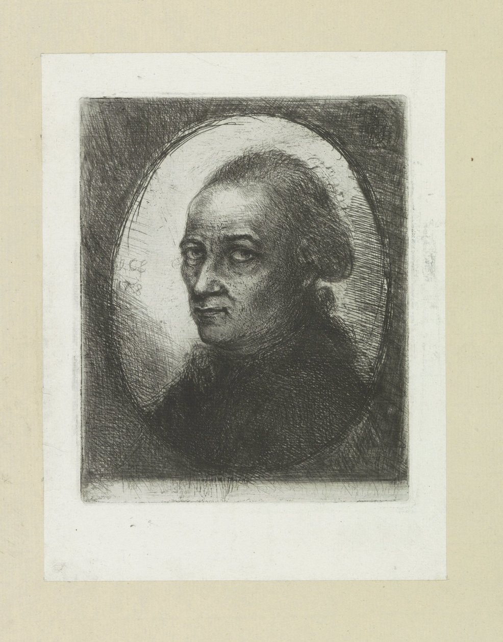 Zelfportret van Jan Chalon
A Obra Completa de Etchings de John Chalon / Oeuvre Complette des Eaux Fortes par Jean Chalon (título da série) de Jan Chalon