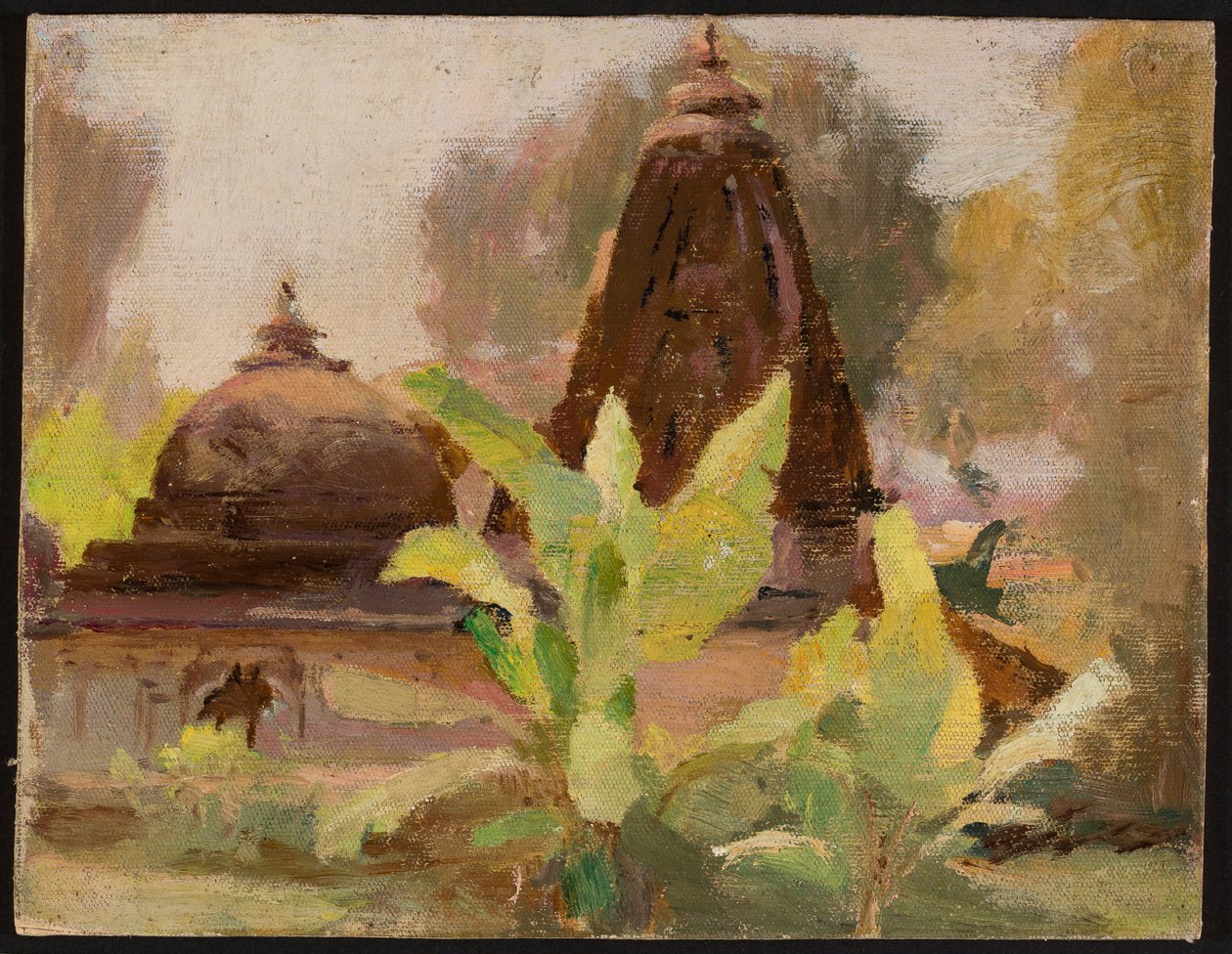 Ahmedabad - Templo jainista. De uma viagem à Índia de Jan Ciągliński