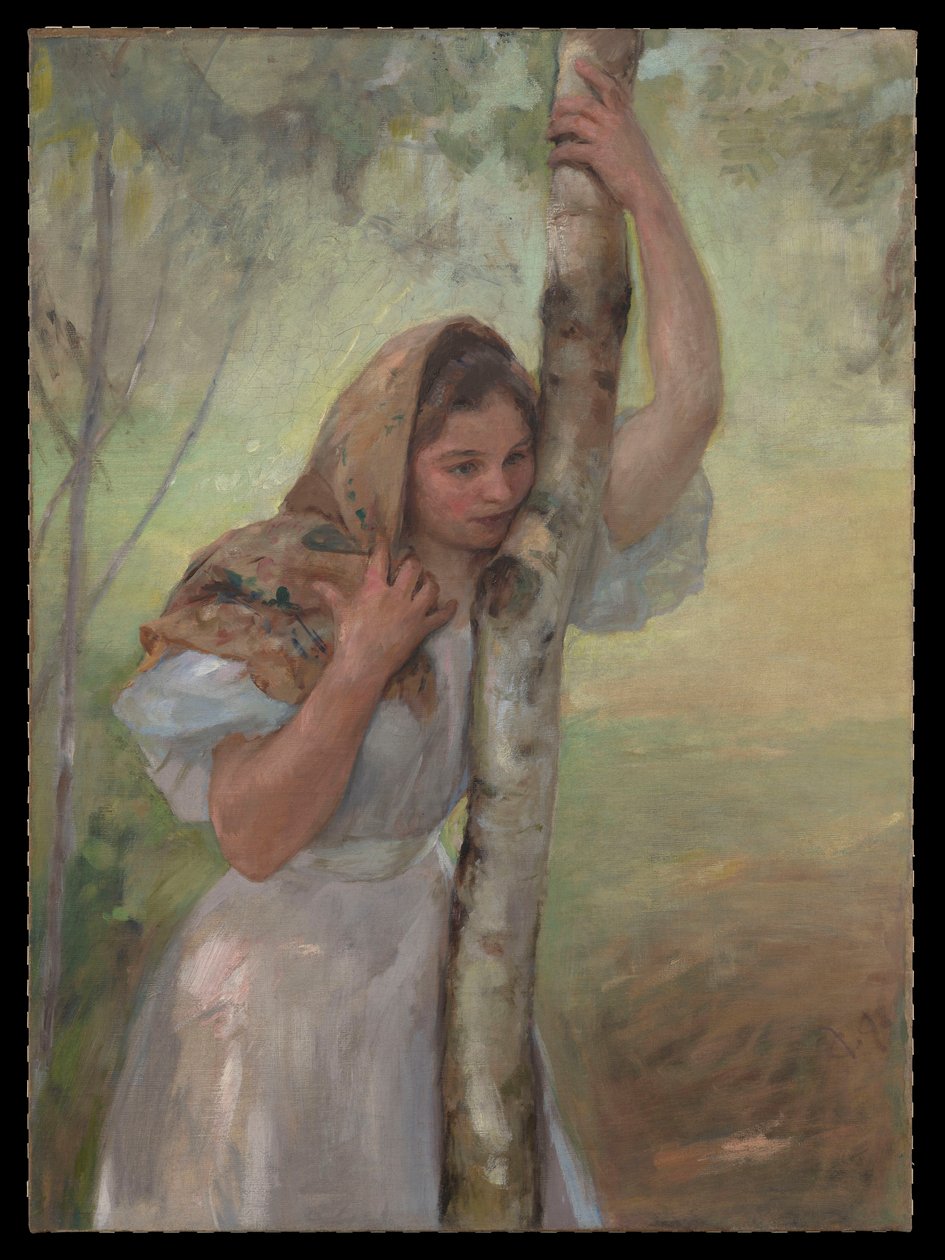 Pequena bétula de Jan Ciągliński