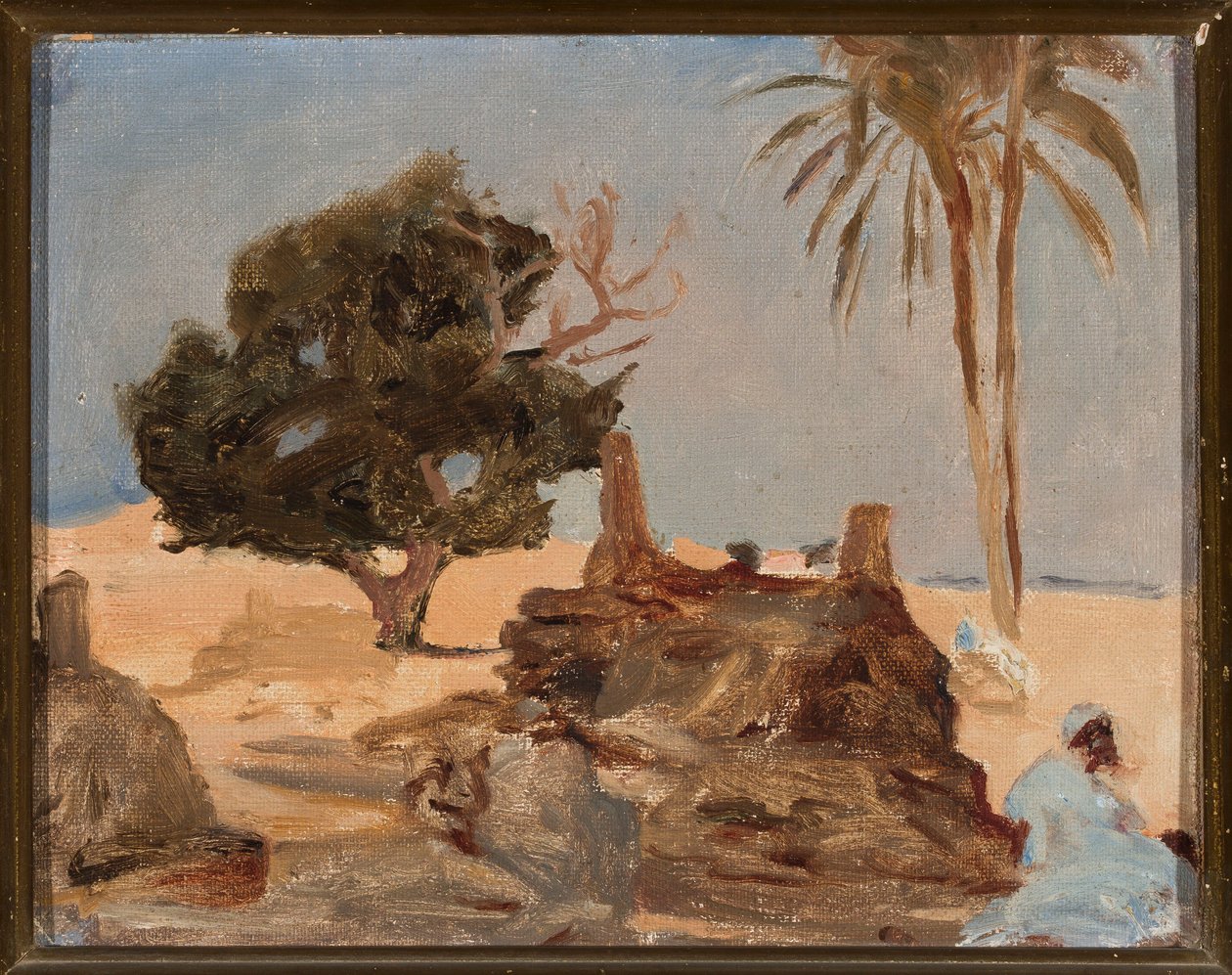 Cemitério junto às pirâmides. De uma viagem ao Egipto de Jan Ciągliński