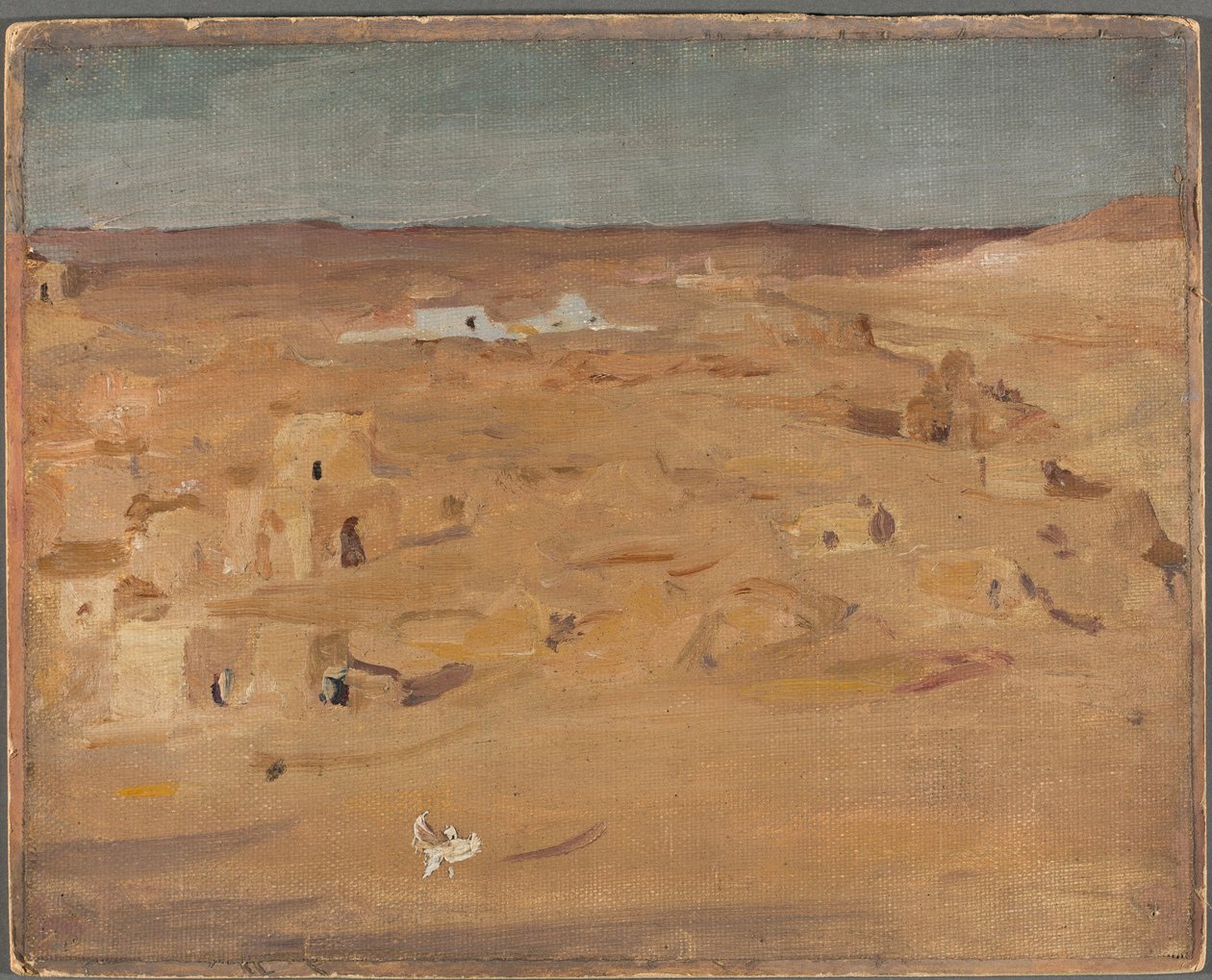 Cemitério no deserto. De uma viagem ao Egipto de Jan Ciągliński