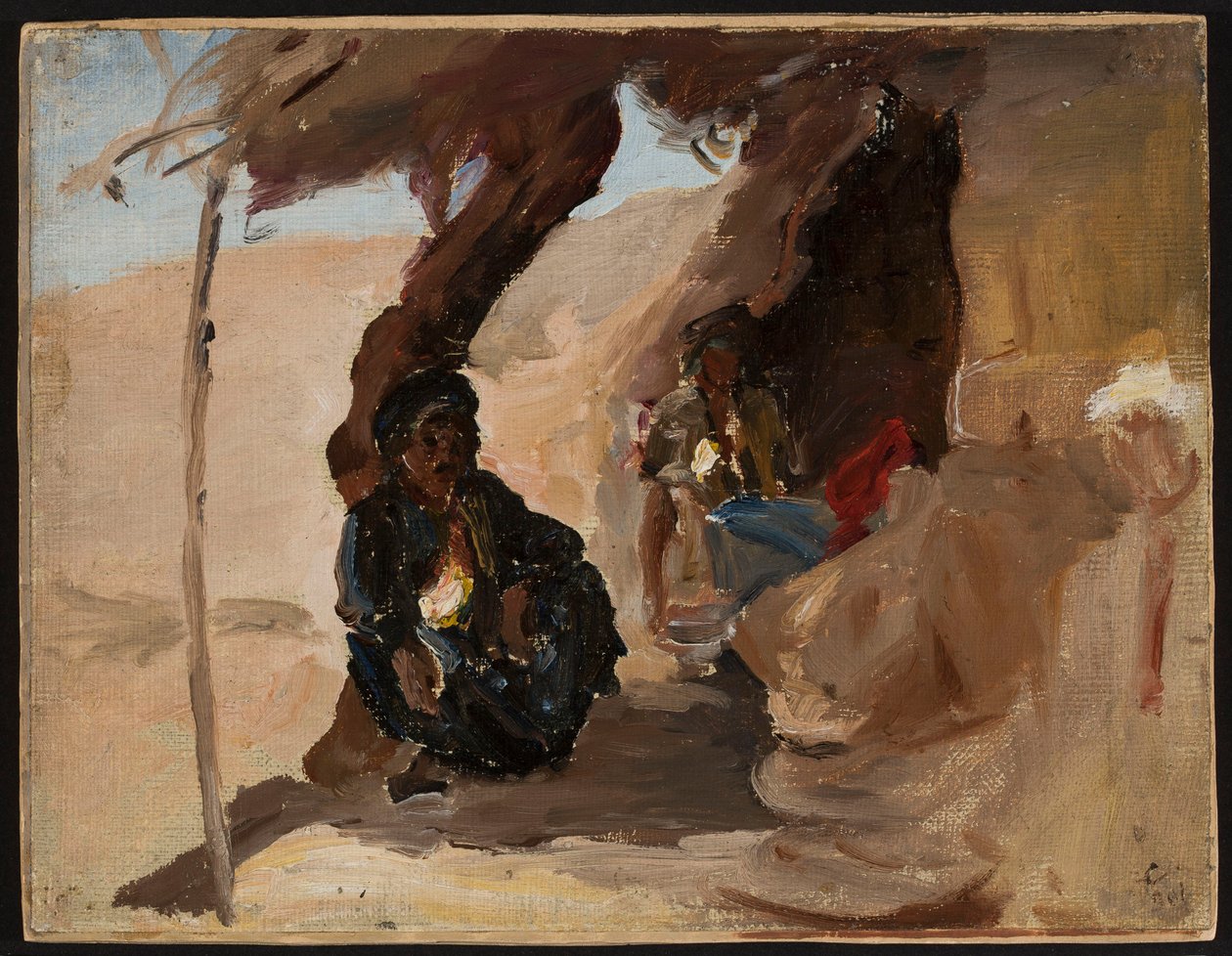 Descanso no deserto. De uma viagem à Palestina de Jan Ciągliński