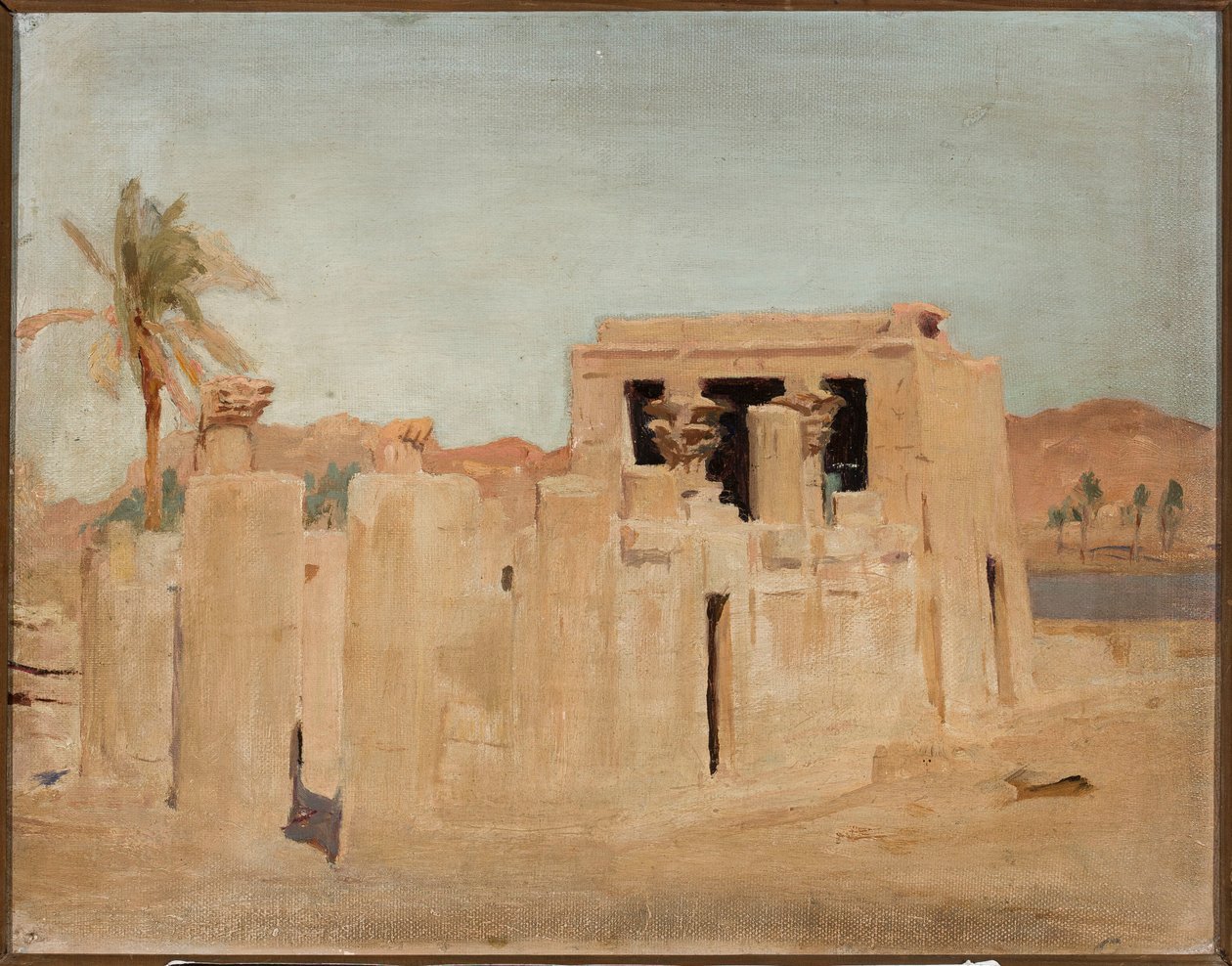 Luxor - Margem do Nilo. De uma viagem ao Egito de Jan Ciągliński