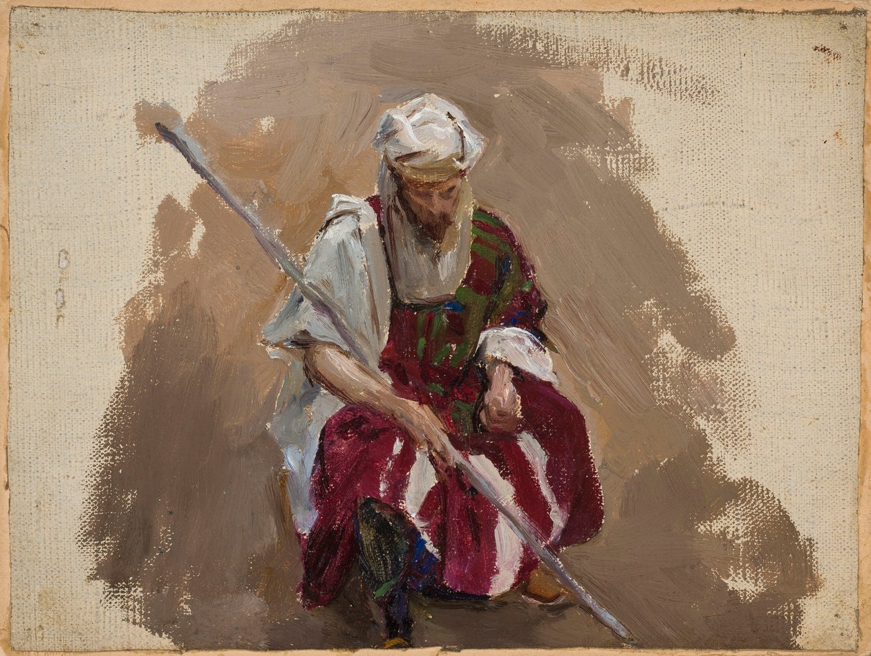Marino - Retrato em traje africano de Jan Ciągliński