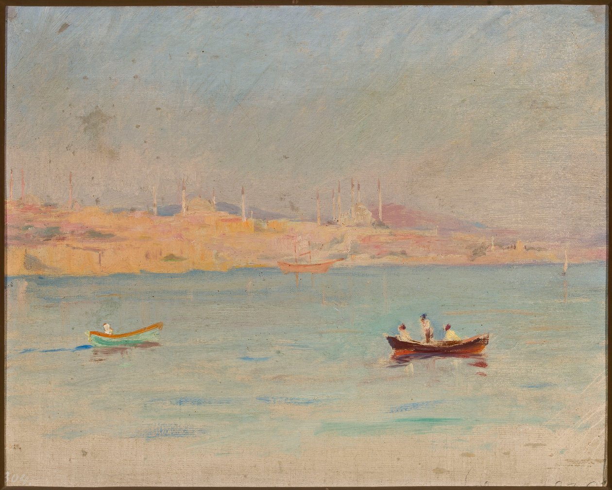 Paisagem marítima. Da viagem a Constantinopla de Jan Ciągliński
