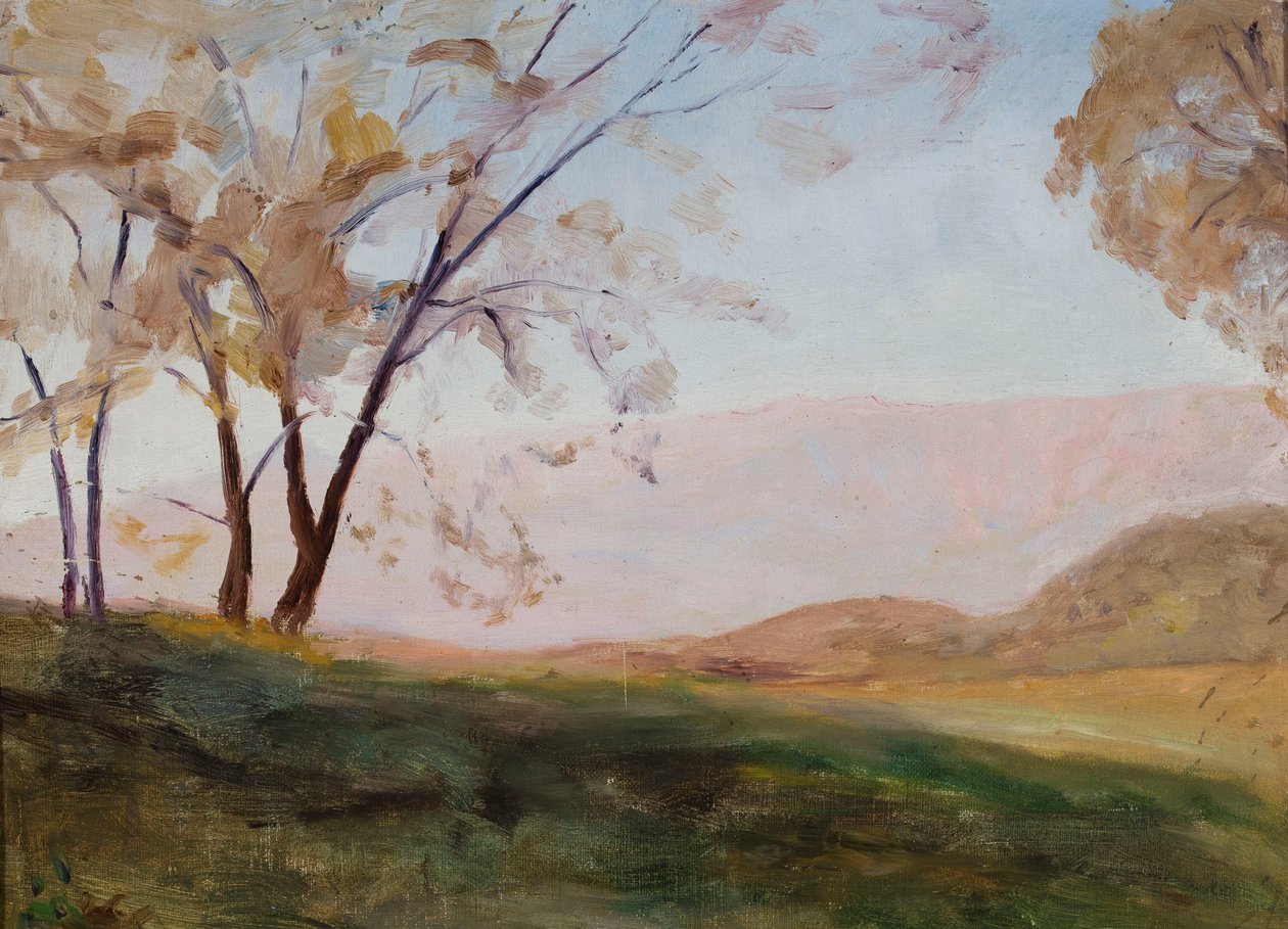 Paisagem de Massandra. De uma viagem à Crimeia de Jan Ciągliński