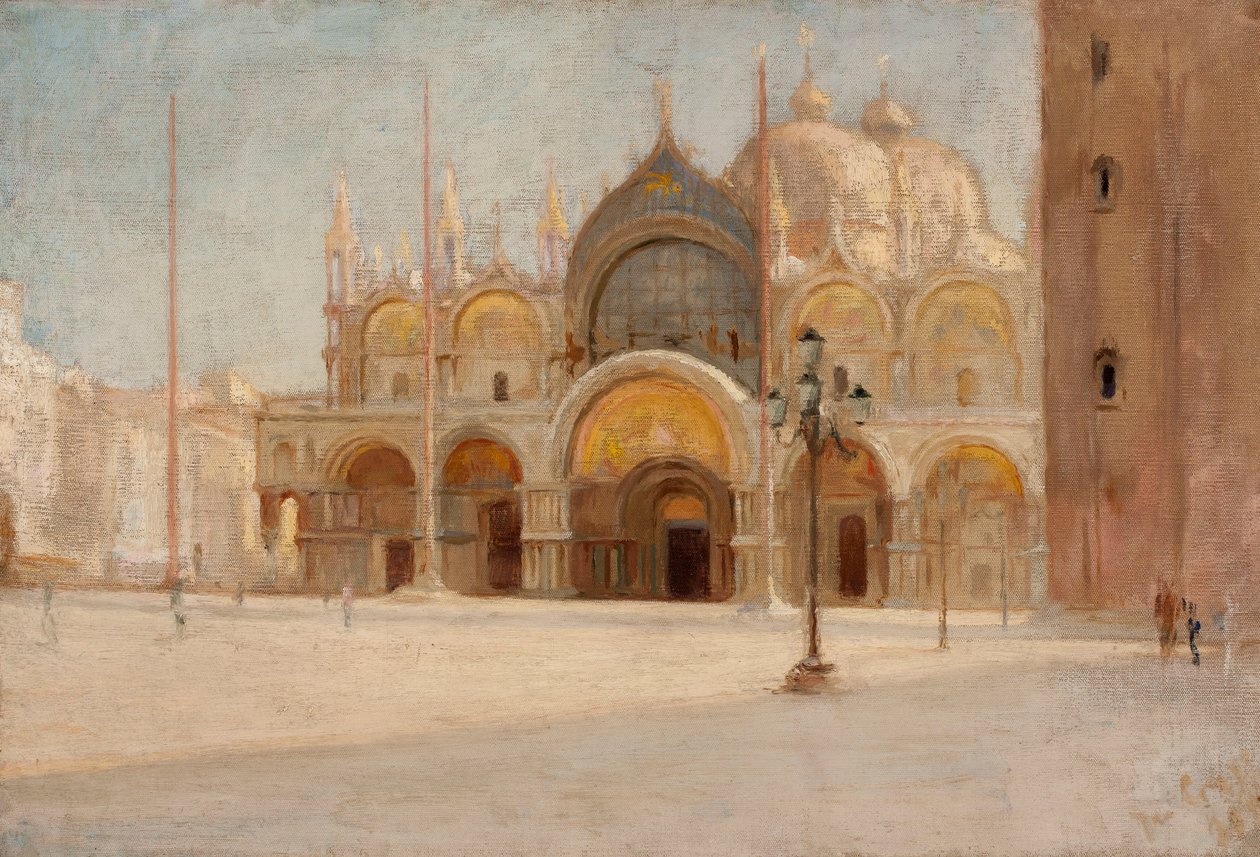 Praça de São Marcos em Veneza de Jan Ciągliński