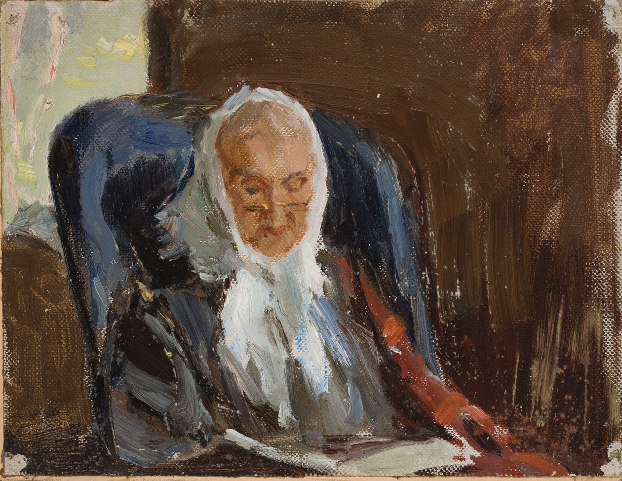 Retrato de Maria Petrovna Rubtsova, avó do pintor Rubtsov de Jan Ciągliński