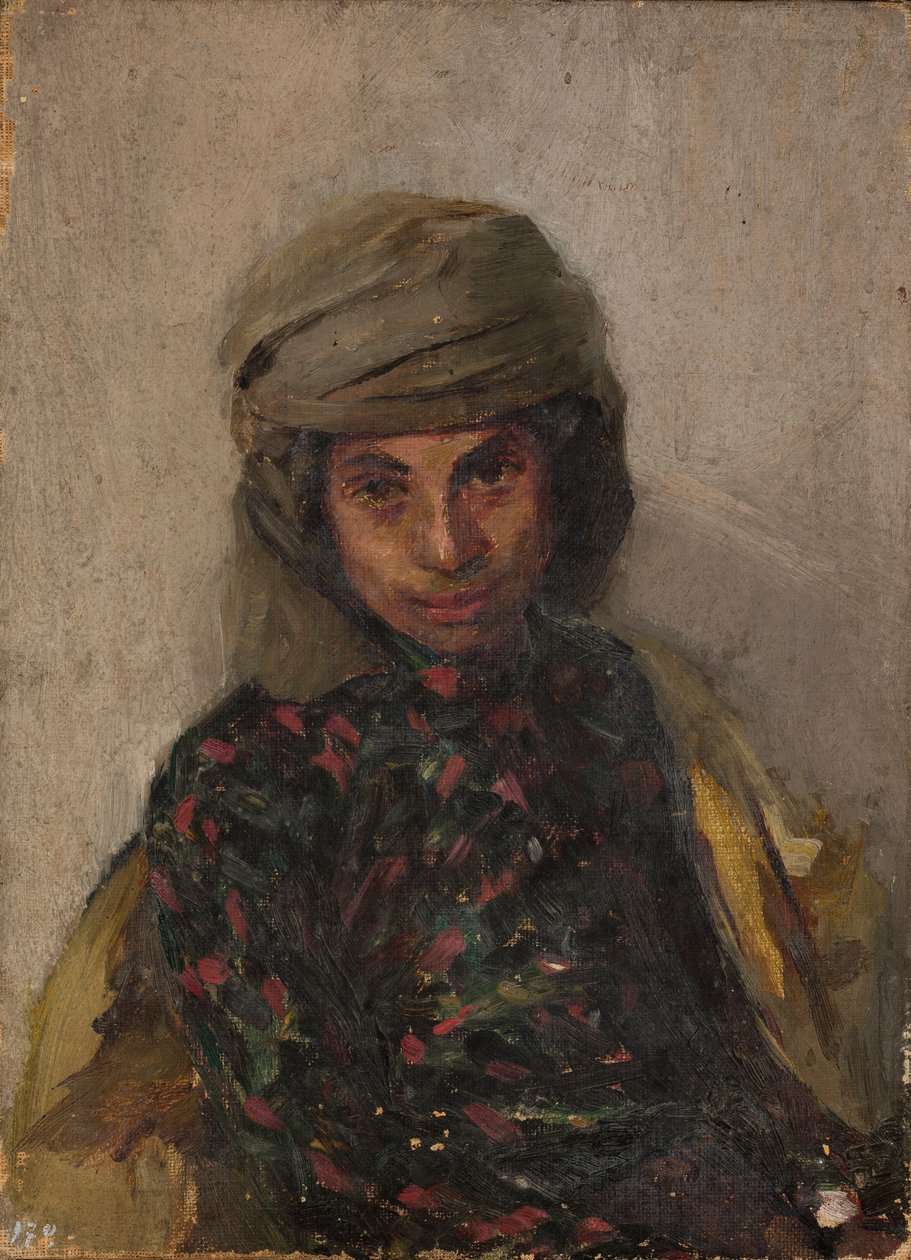 Retrato de uma mulher judia. De uma viagem à Crimeia de Jan Ciągliński