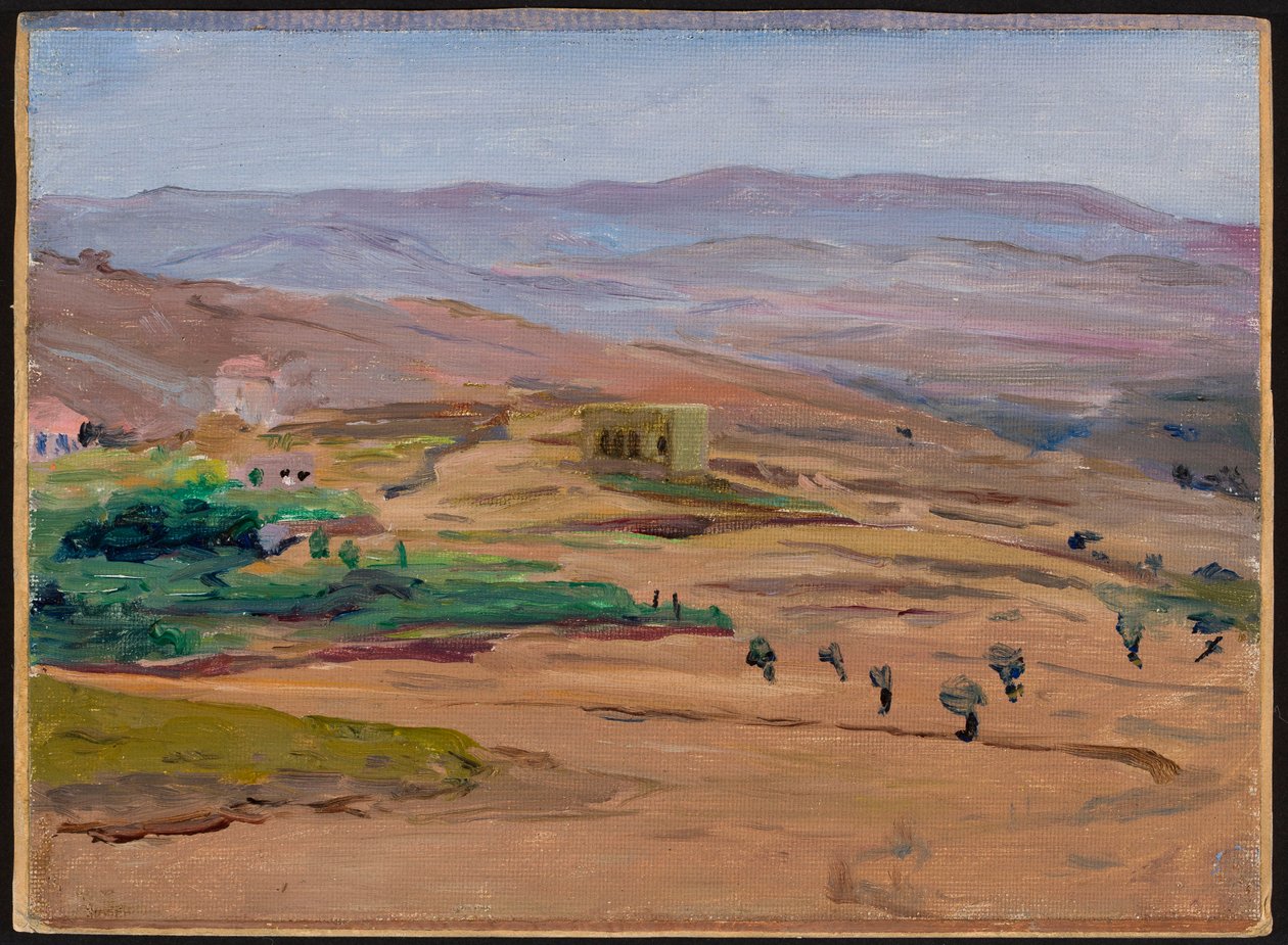 Deserto perto de Damasco. De uma viagem à Palestina de Jan Ciągliński