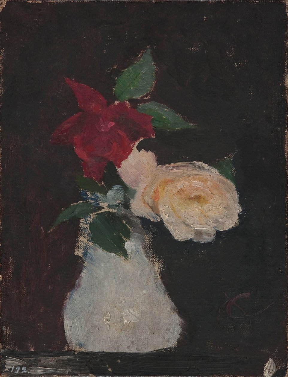 Rosas num vaso de Jan Ciągliński