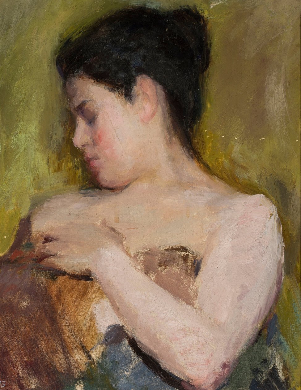 Estudo de uma mulher de Jan Ciągliński