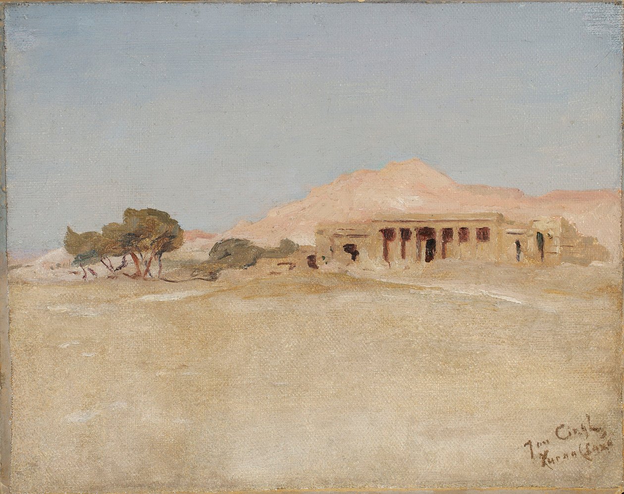 Templo de Kurna - Luxor. De uma viagem ao Egito de Jan Ciągliński