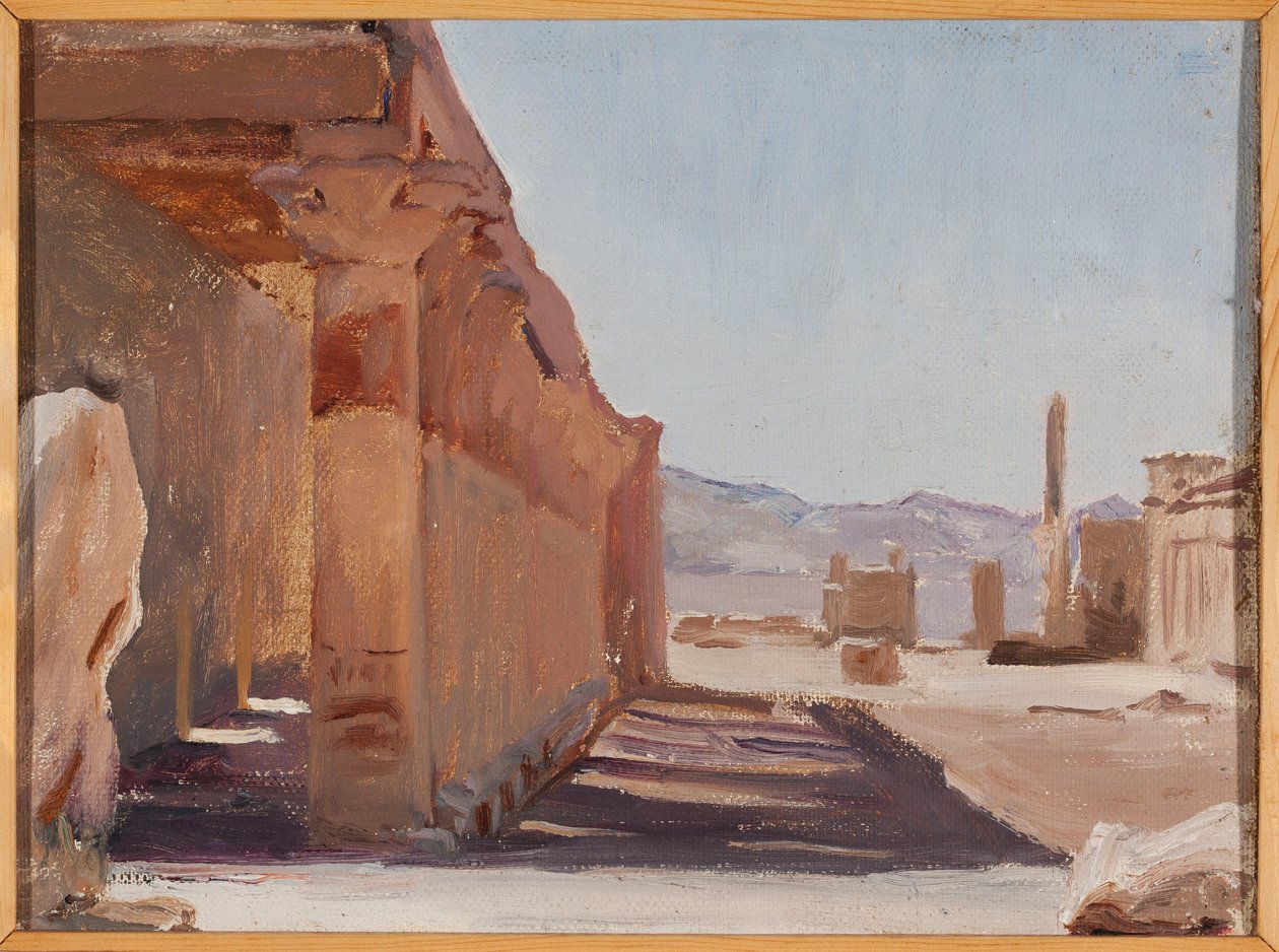 Templo. De uma viagem ao Egipto de Jan Ciągliński