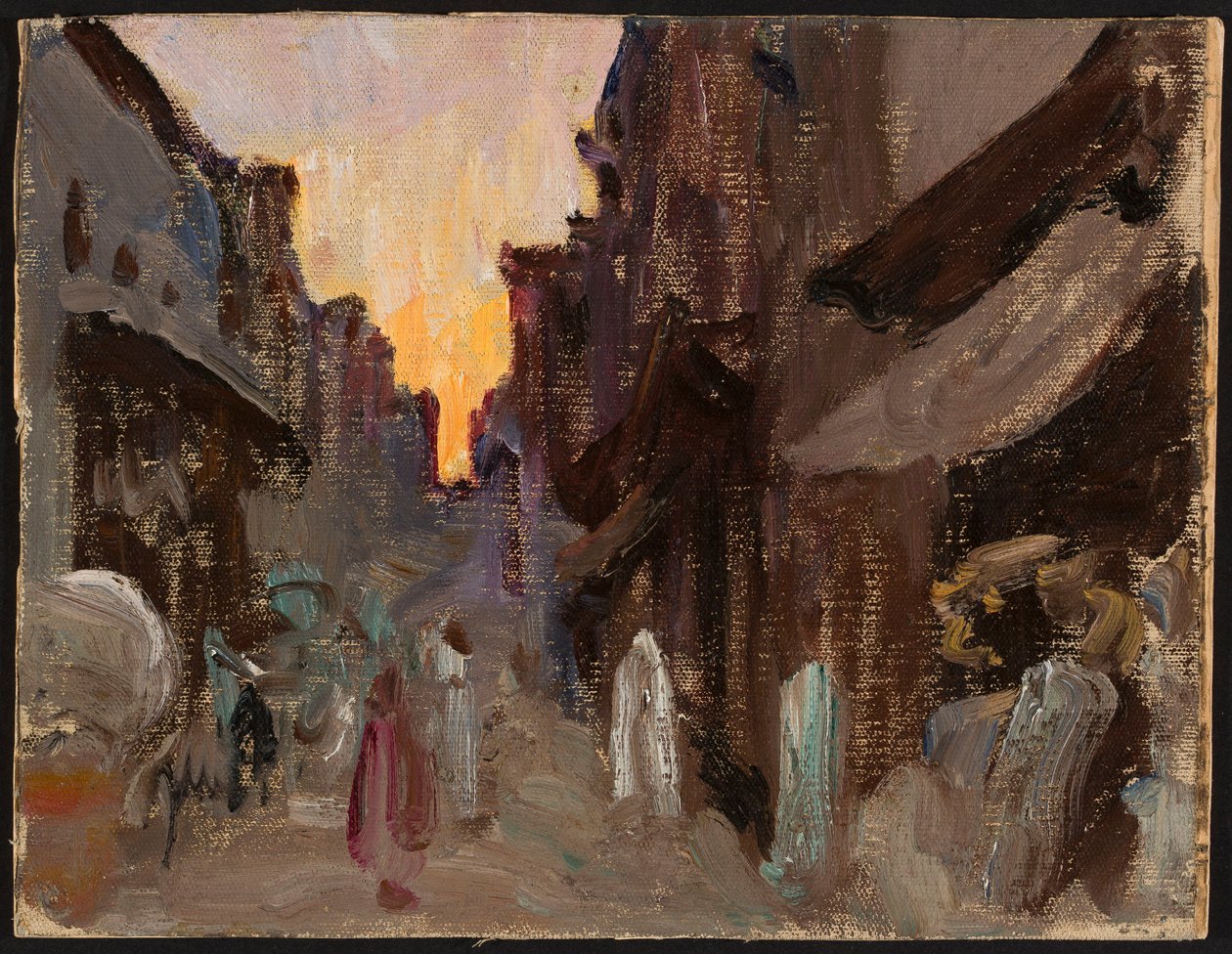 Tanjore - rua. De uma viagem à Índia de Jan Ciągliński