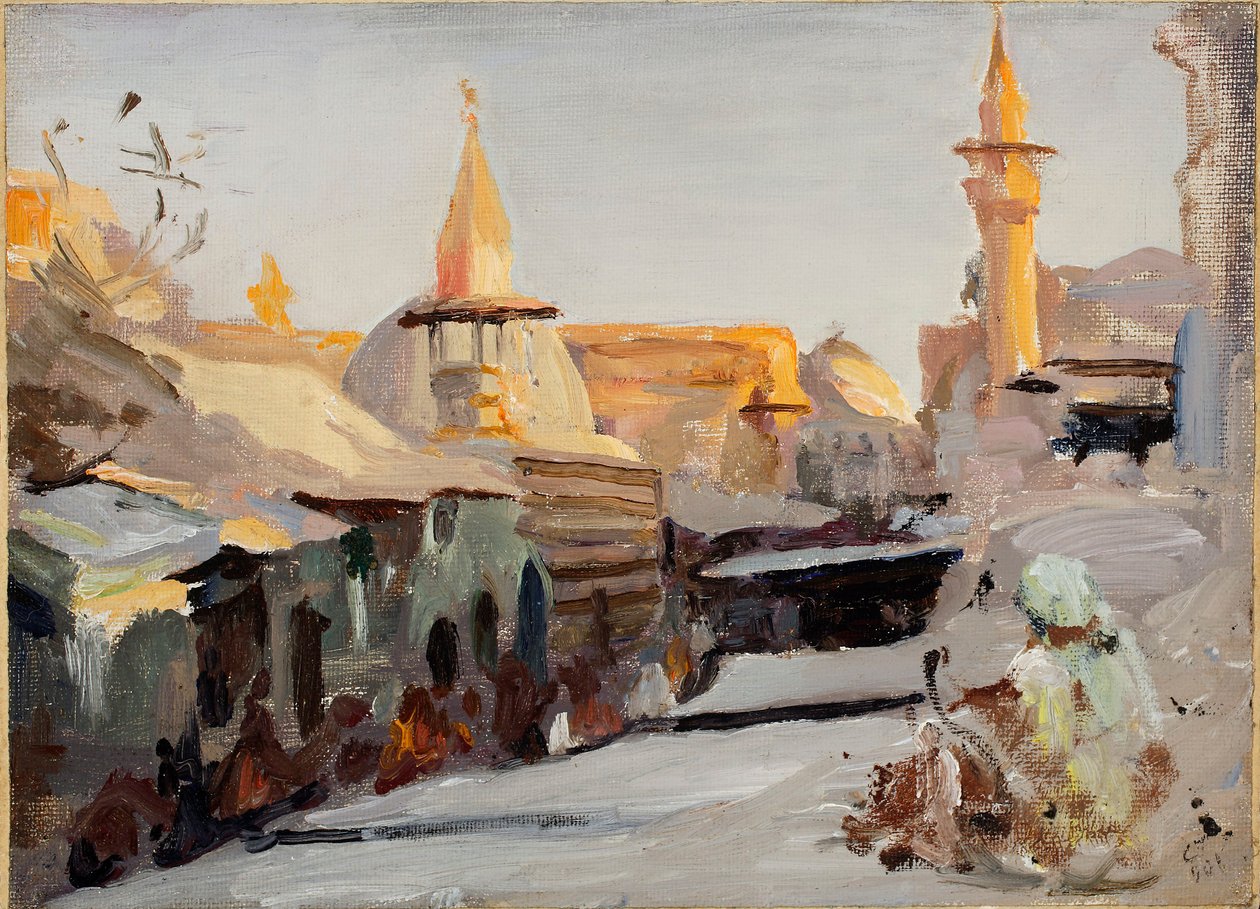 Rua em Damasco. De uma viagem à Palestina de Jan Ciągliński