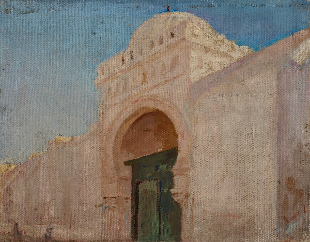 Kairouan (Entrada para a Mesquita do Barbeiro) de Jan Ciągliński