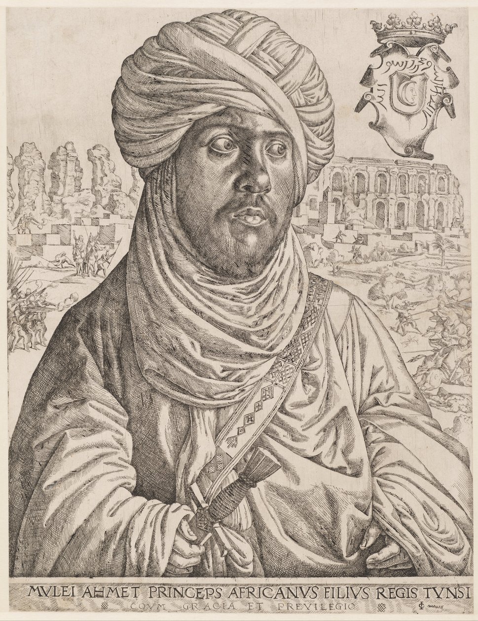 Retrato de Muley Ahmed de Jan Cornelisz Vermeyen