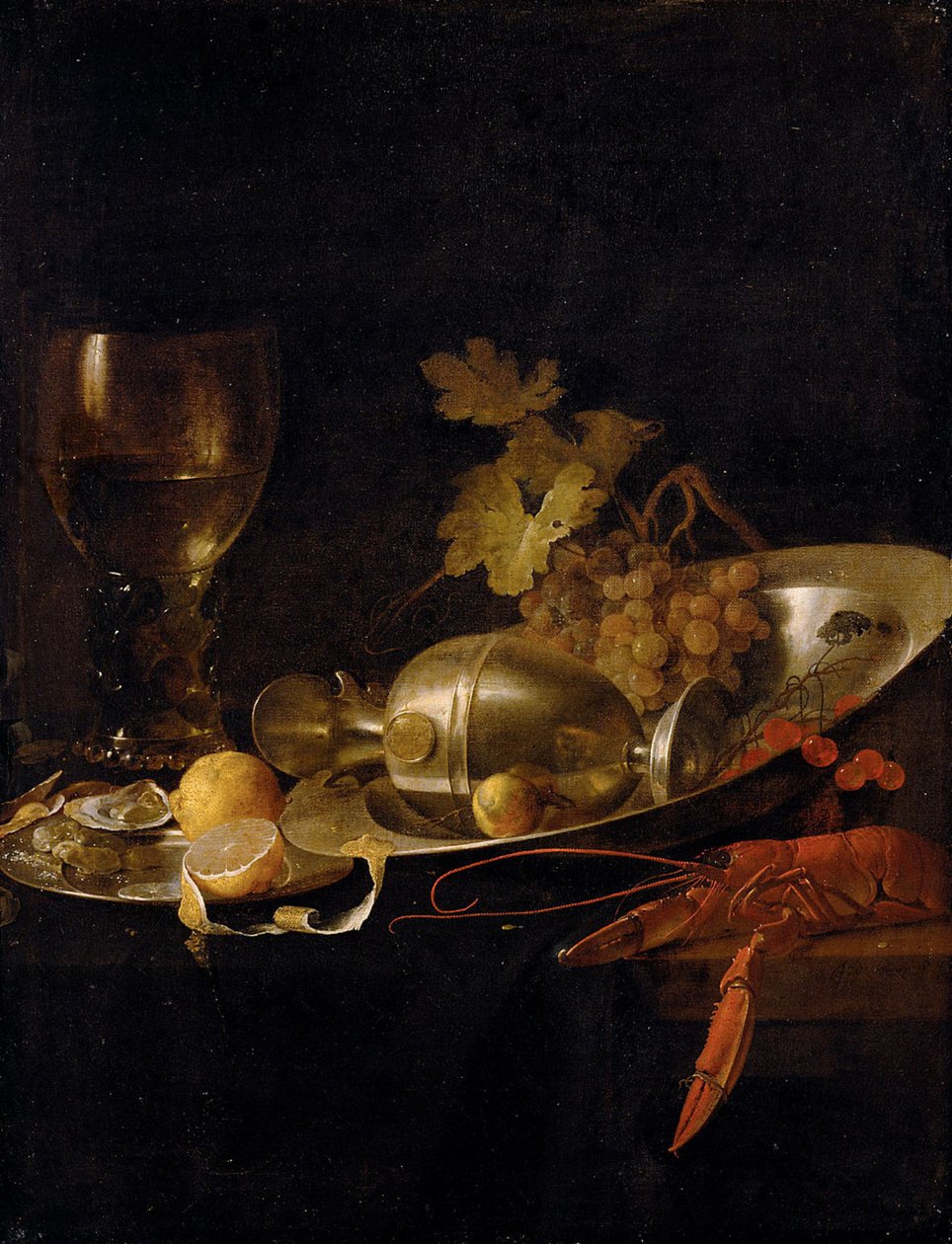 Natureza morta do pequeno-almoço de Jan Davidsz. de Heem