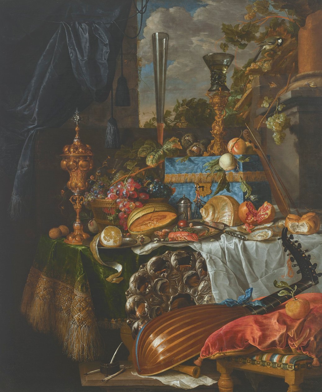 Holandês: Pronk still life Pronk still life de Jan Davidsz. de Heem