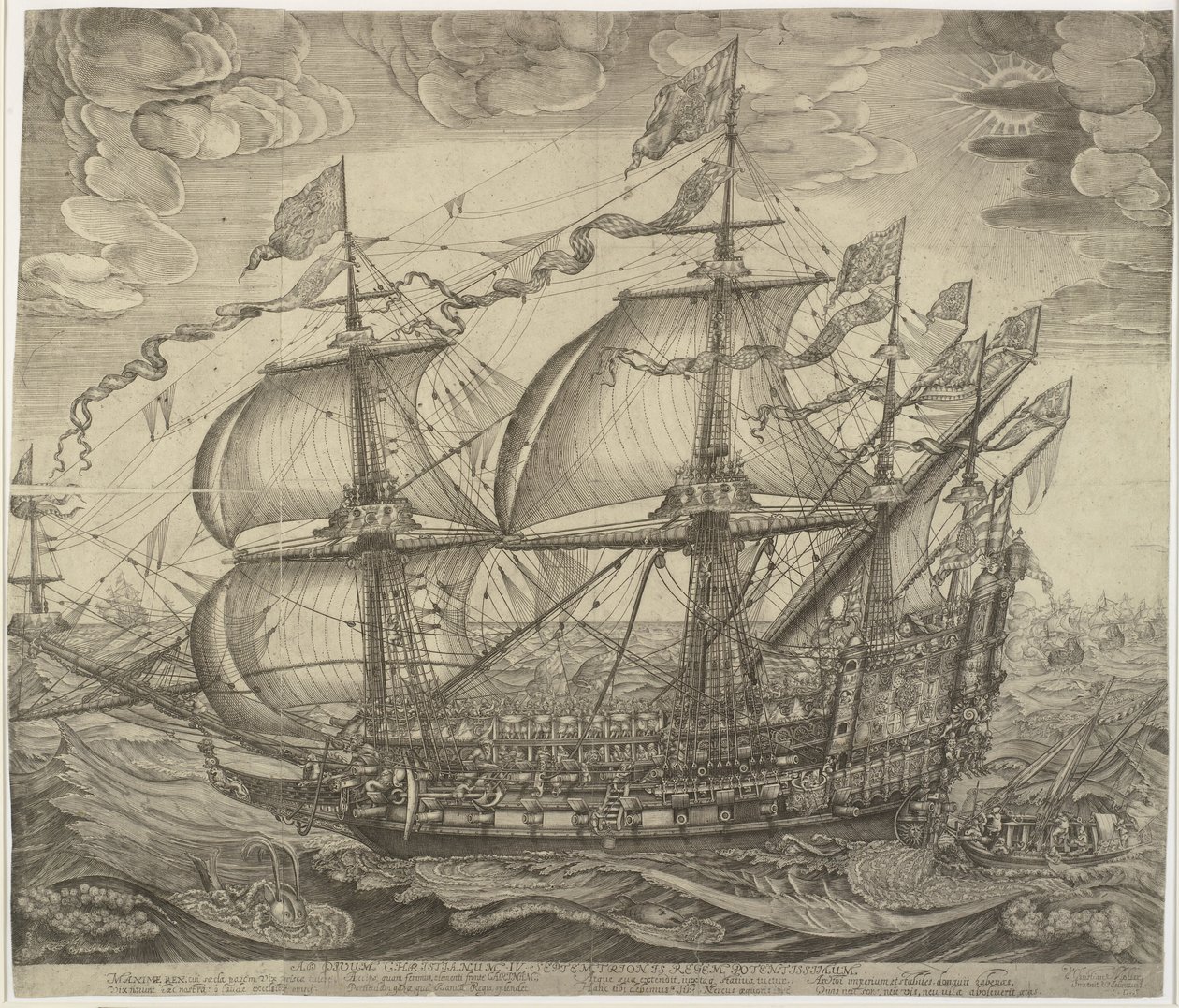 O Navio de Guerra Trekroner de Jan Diricks van Campen
