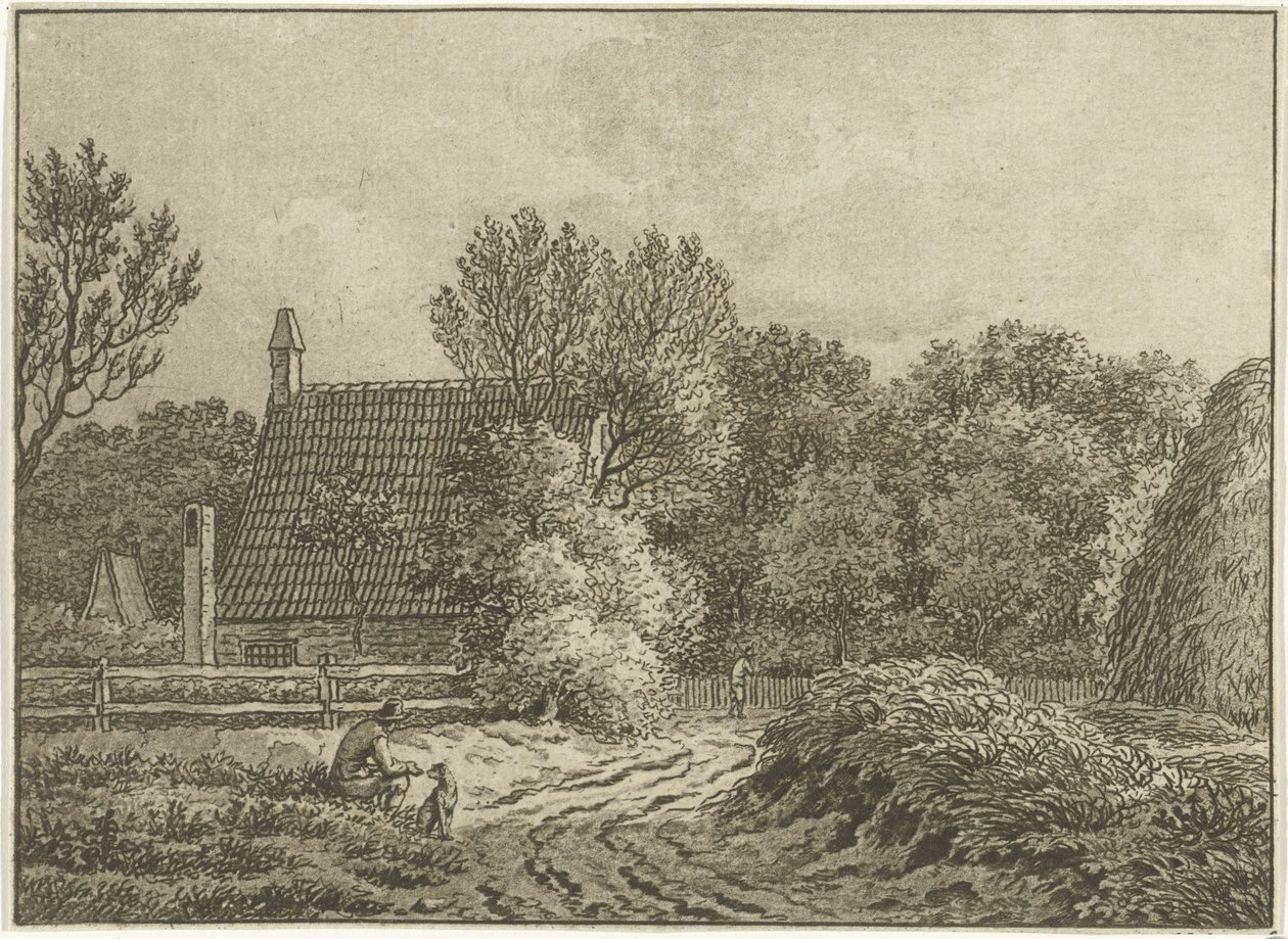 Paisagem em Bloemendaal de Jan Evert Grave