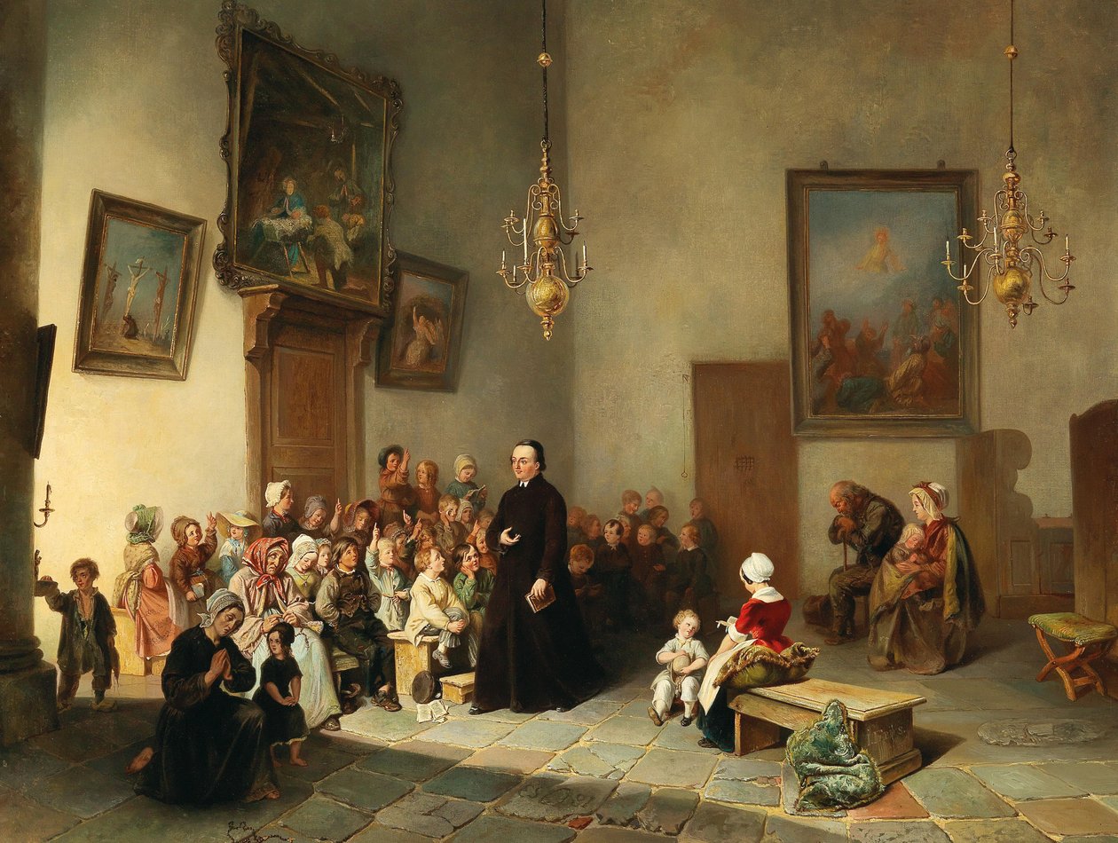 Uma escola dominical. de Jan Fabius