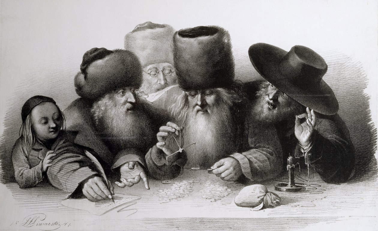 Uma especulação apressada, Varsóvia, 1841 de Jan Feliks Piwarski
