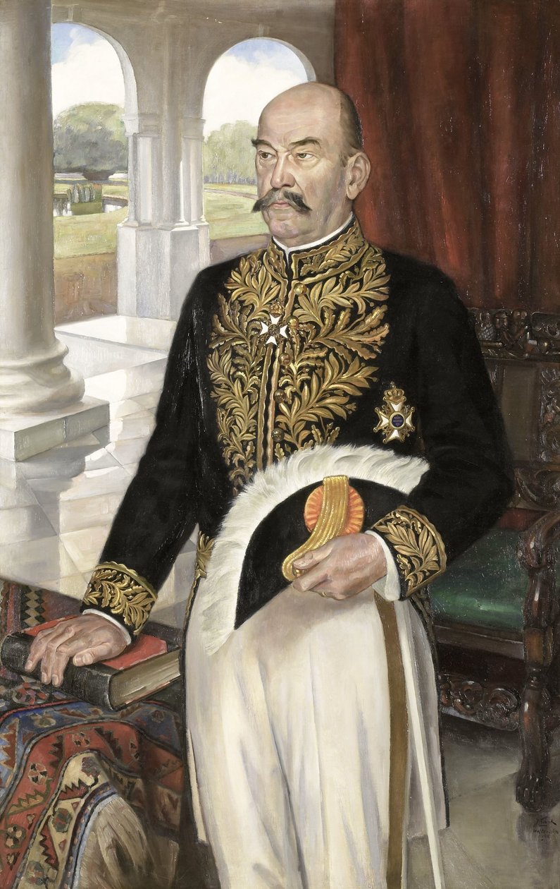 Dirk Fock (1858-1941). Governador-geral (1921-26) de Jan Frank