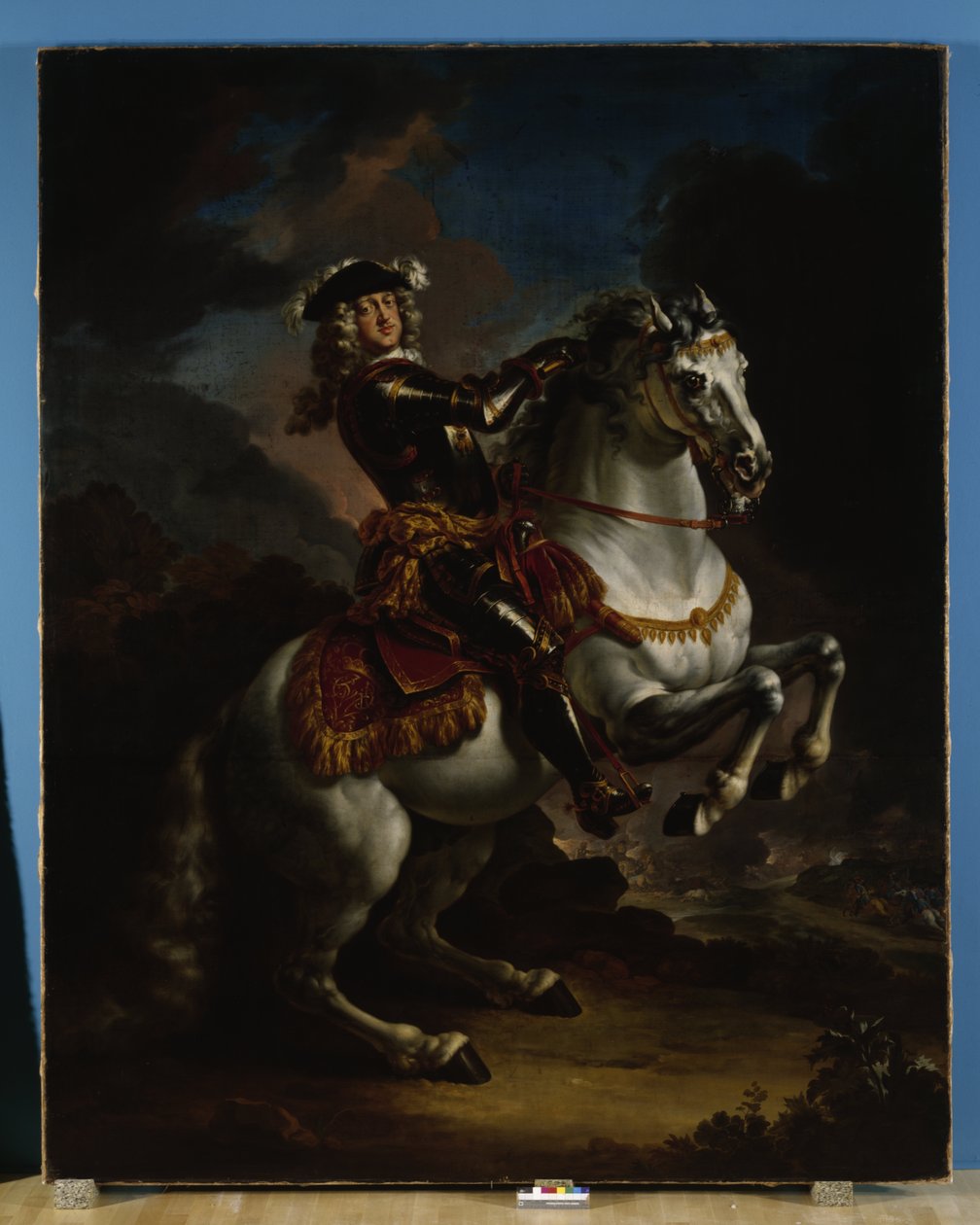 Eleitor Johann Wilhelm de Palatinate-Neuburg on Horseback de Jan Frans van Douven