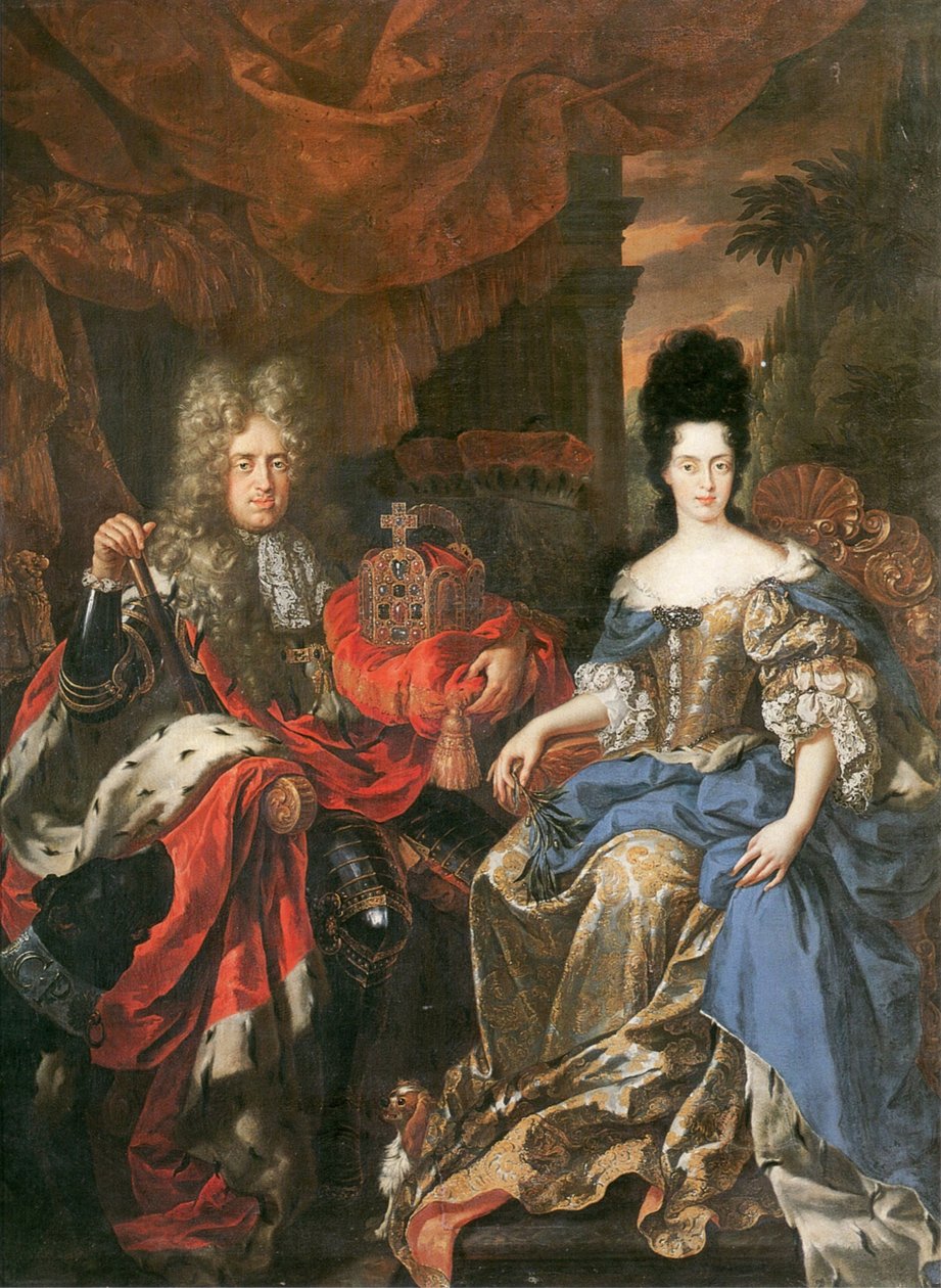 Johann Wilhelm II, Eleitor Palatino e Duquesa Anna Maria Luisa de