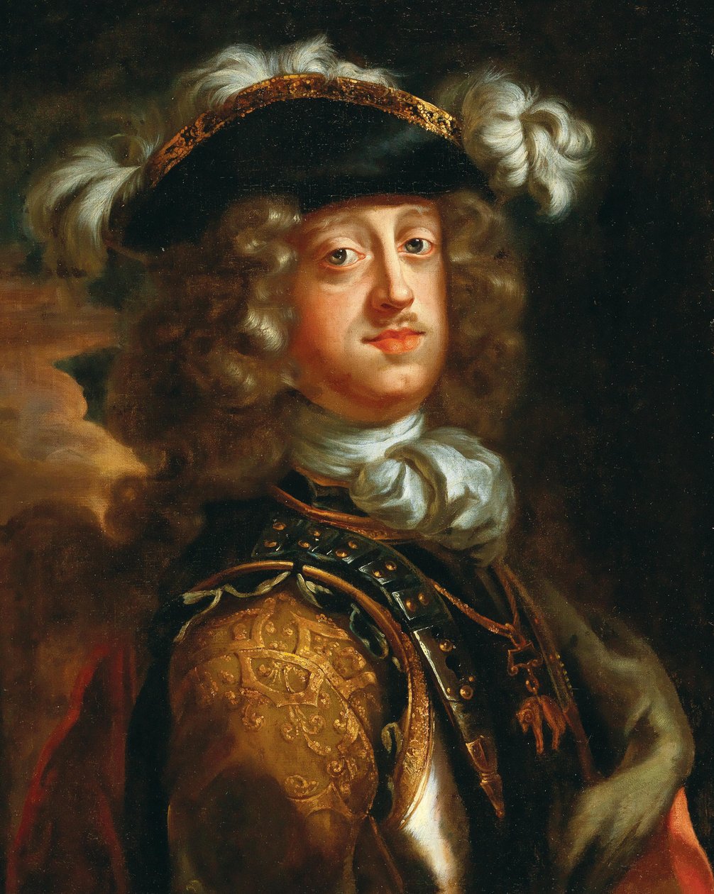 Retrato de Johann Wilhelm II 1658-1716, Eleitor Palatino, 1700. de Jan Frans van Douven