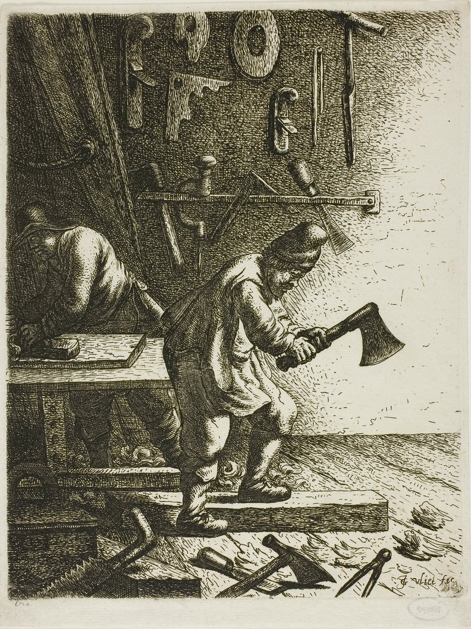O carpinteiro de Jan Georg van Vliet