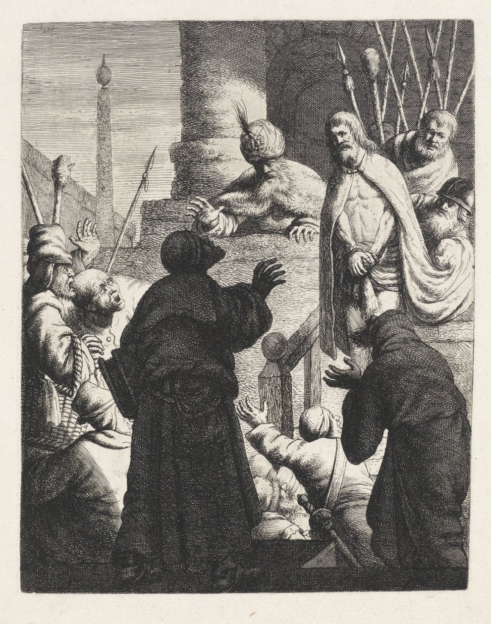 Ecce Homo
Paixão de Cristo (título da série) de Jan Gillisz. van Vliet