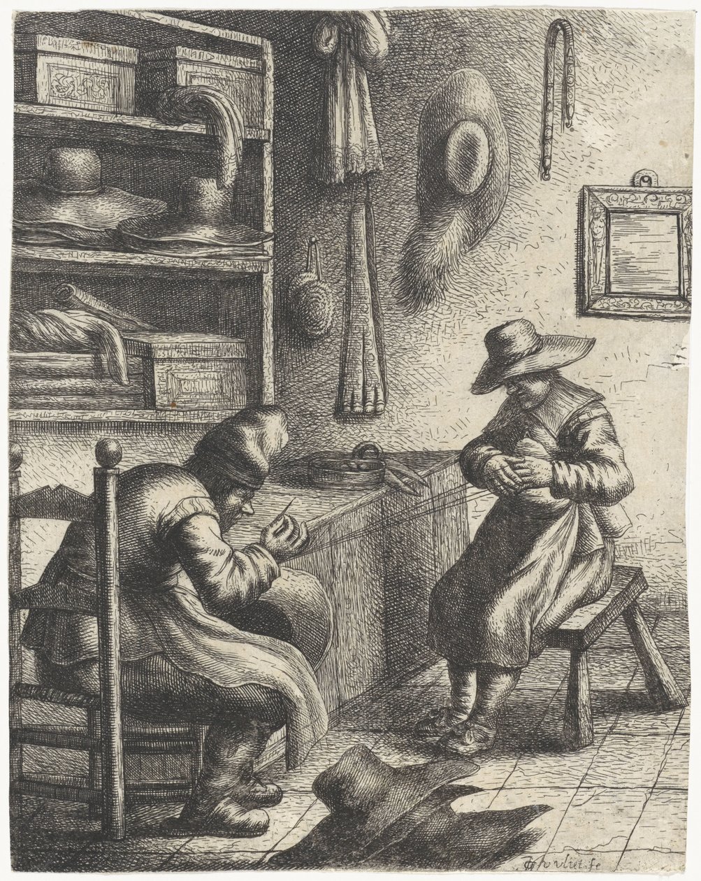 Chapeleiro
Profissões (título da série) de Jan Gillisz. van Vliet