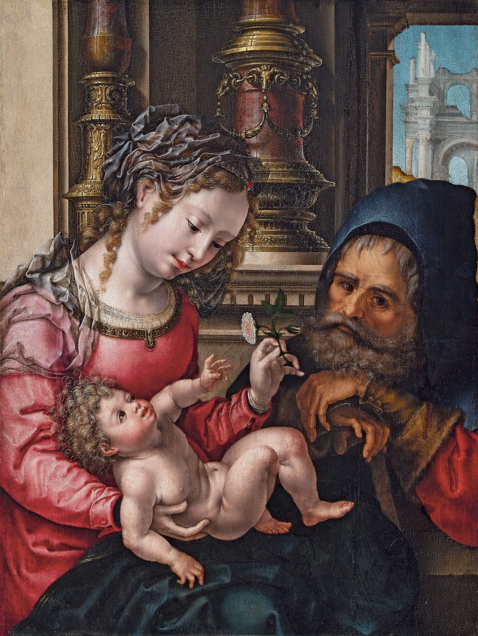 paisagem de Jan Gossaert