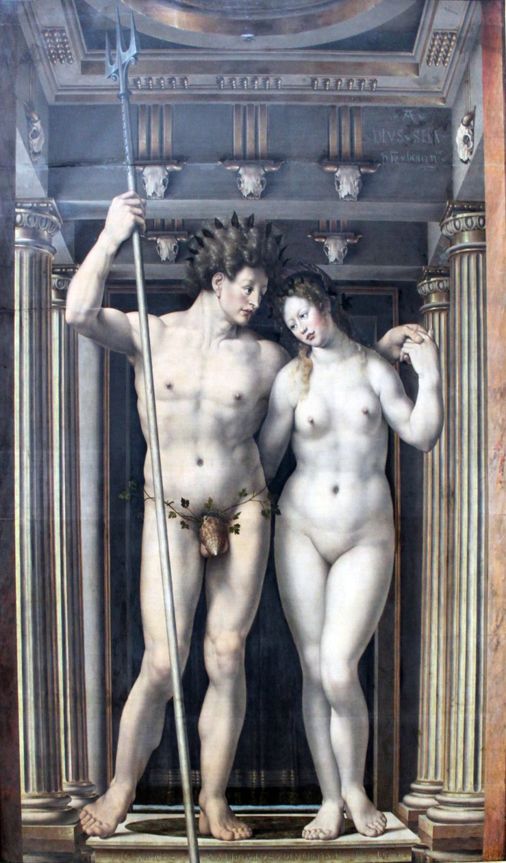Netuno e Anfitrião de Jan Gossaert