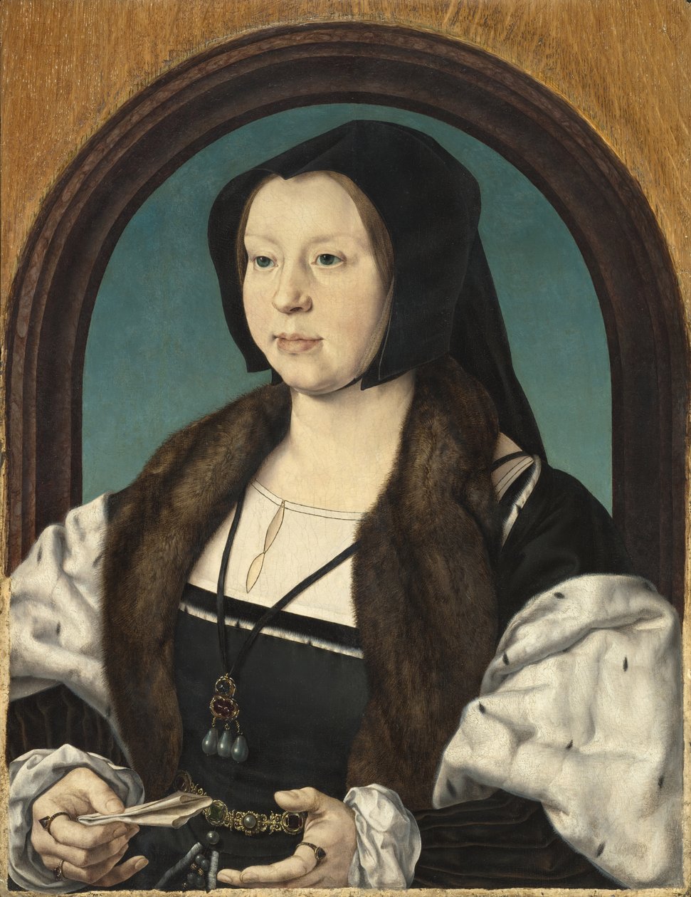 Retrato de Anna de Berghes, c.1526-30 de Jan Gossaert