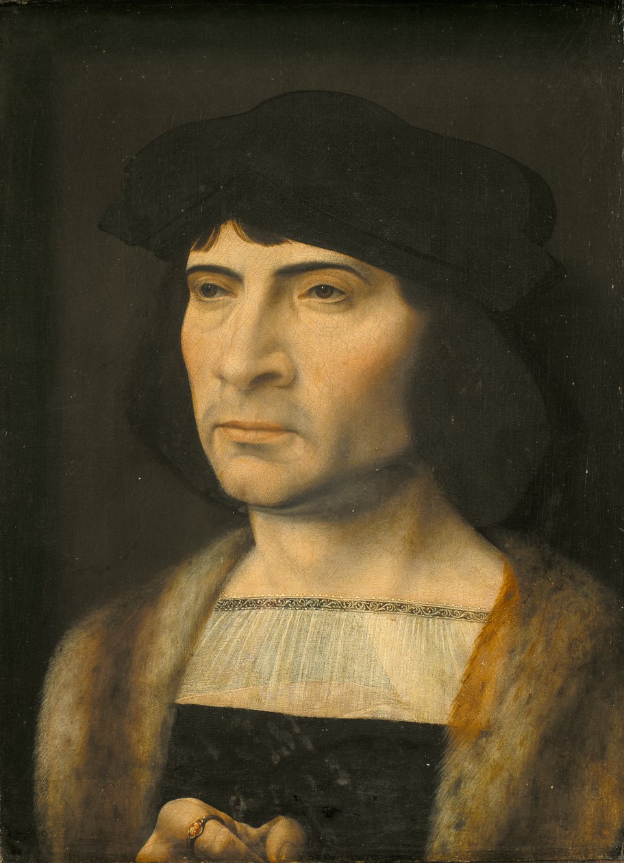 Retrato de um homem de Jan Gossaert